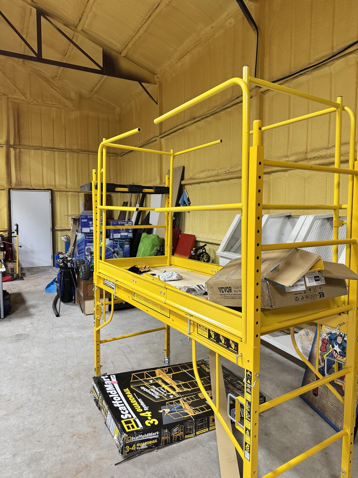 ScaffoldMart 6ft. Reversible Baker Scaffold, Capacity 1000 lb, Max. Platform Height 6 ft, Model# MFSET6R23 customer photo 1