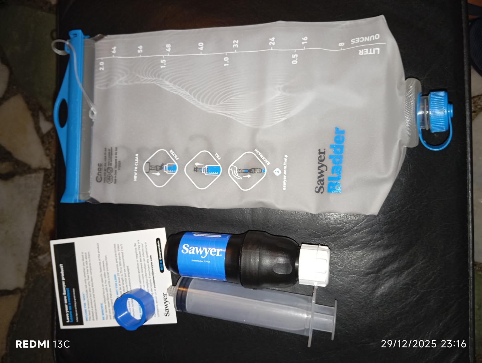 Sawyer Squeeze Water Filtration System customer photo 1