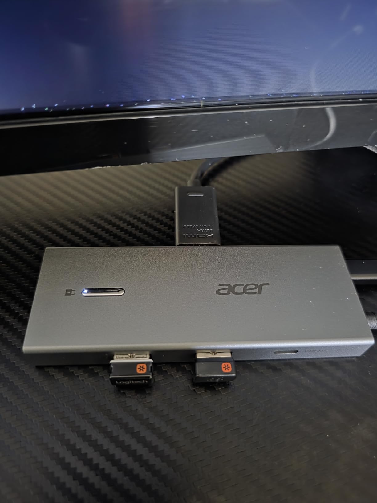 Acer USB C Docking Station Dual Monitor With 2 HDMI, 9-IN-1 Laptop Docking Station with 4K@60Hz HDMI, USB A&C 3.0, SD/Micro SD, 100W PD, USBC Dock Compatible with Acer/Dell XPS/HP/Mac/Surface customer photo 2