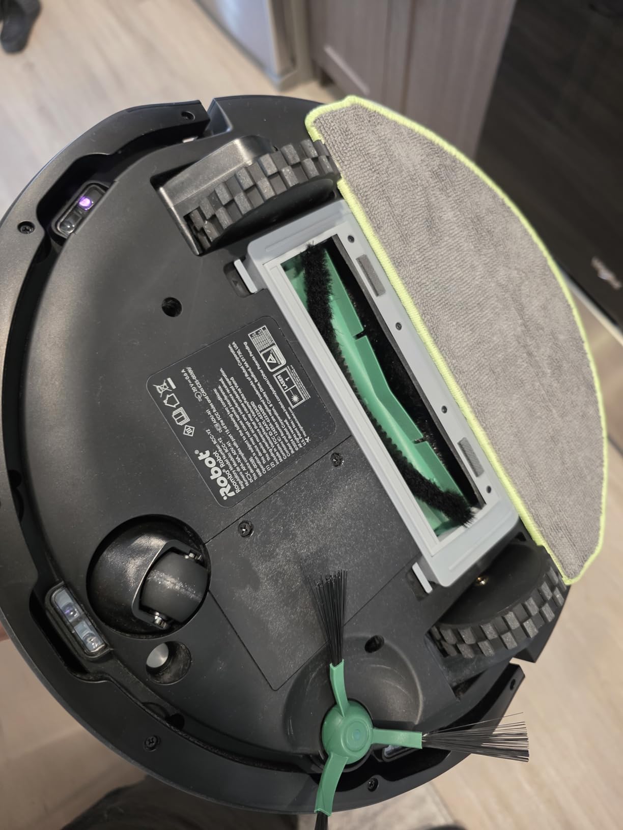 Roomba 105 Combo Robot Vacuum & Mop with AutoEmpty Dock - Self-Empties for 75 Days, Intense Power-Lifting Suction, LiDAR Navigation, Multiple Cleaning Modes, Avoids Mopping Carpet customer photo 2