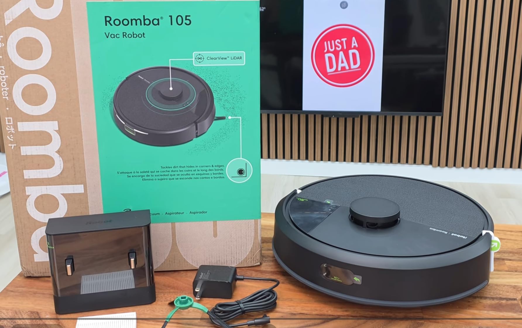 iRobot Roomba 105 Combo Robot Vacuum & Mop - Easy to use, Intense Power-Lifting Suction, LiDAR Navigation, Multiple Cleaning Modes, Avoids Mopping Carpets, Self-Charging customer photo 2