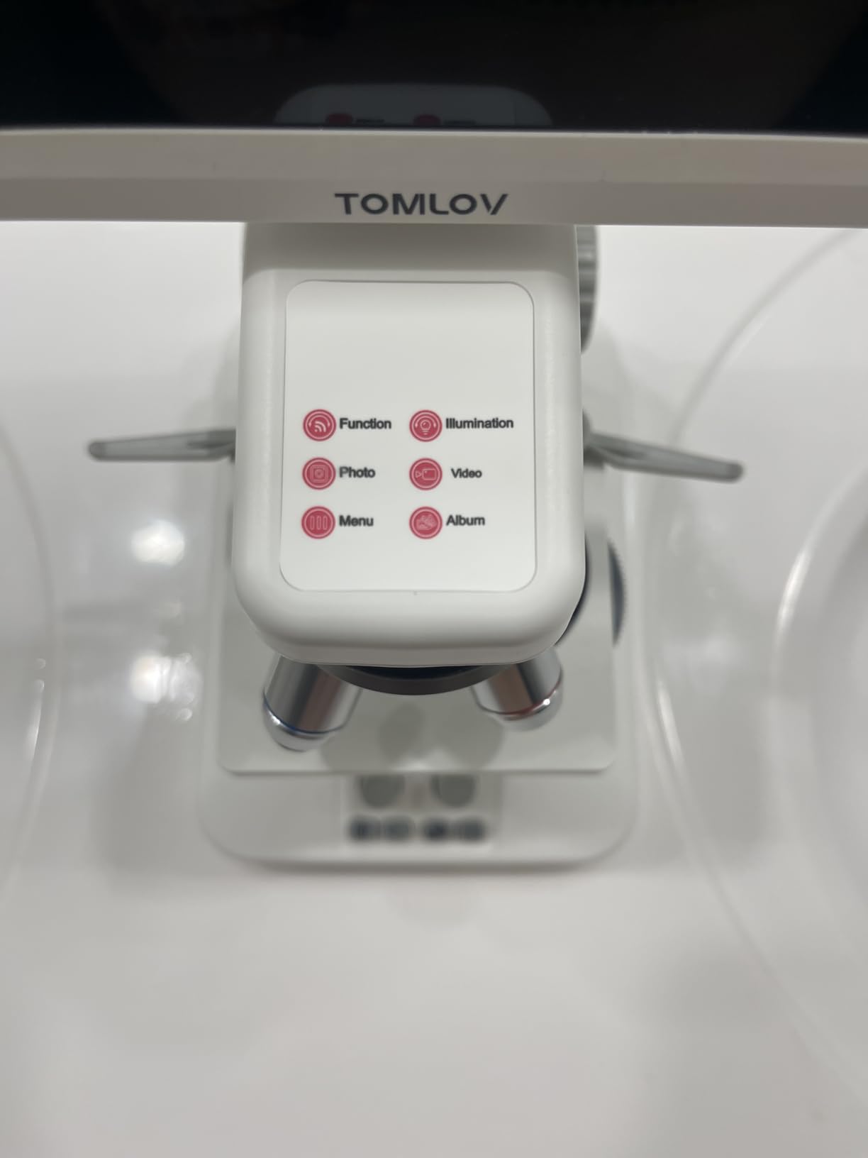 TOMLOV DM301 Pro Microscope for Kids Adults Students, Digital Microscope with 7