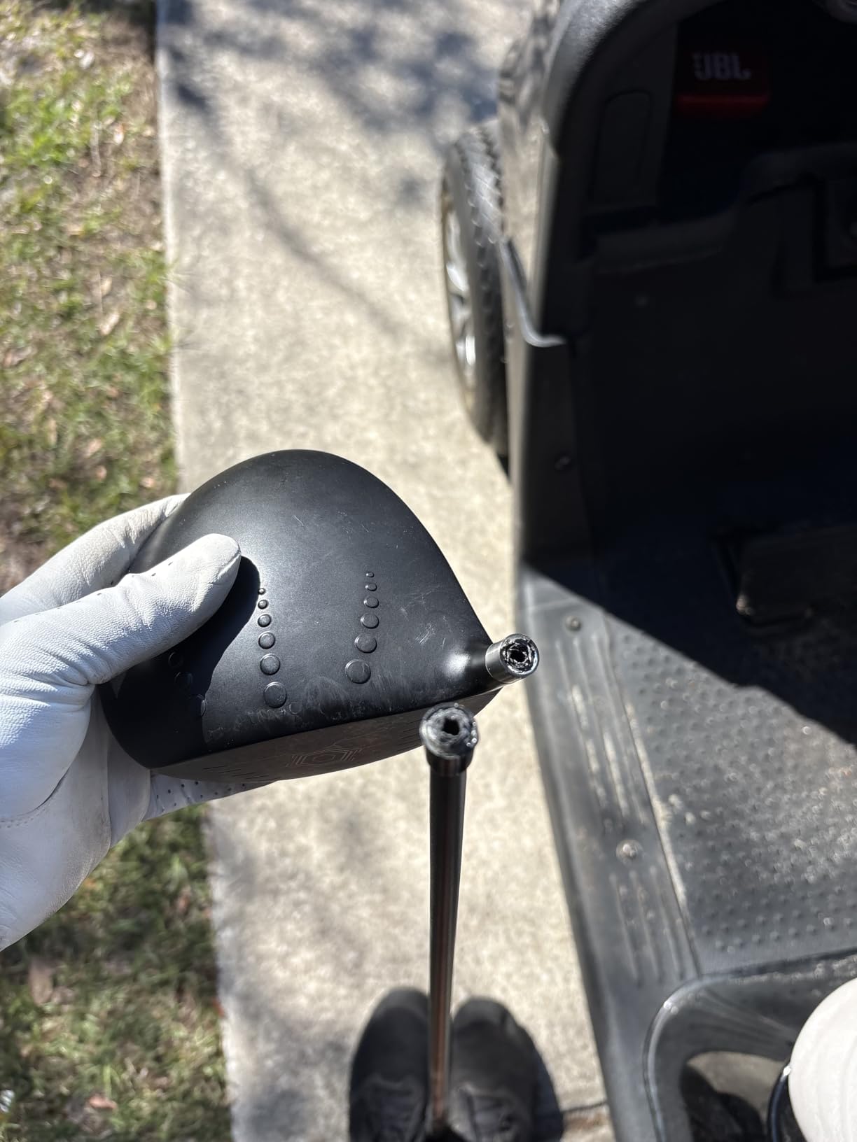 Speed System Golf Titanium Driver Golf Club, Loft Lightweight Graphite Shaft, Oversized Sweet Spot, Aerodynamic, USGA Conforming Mens Driver + Deluxe Headcover customer photo 1