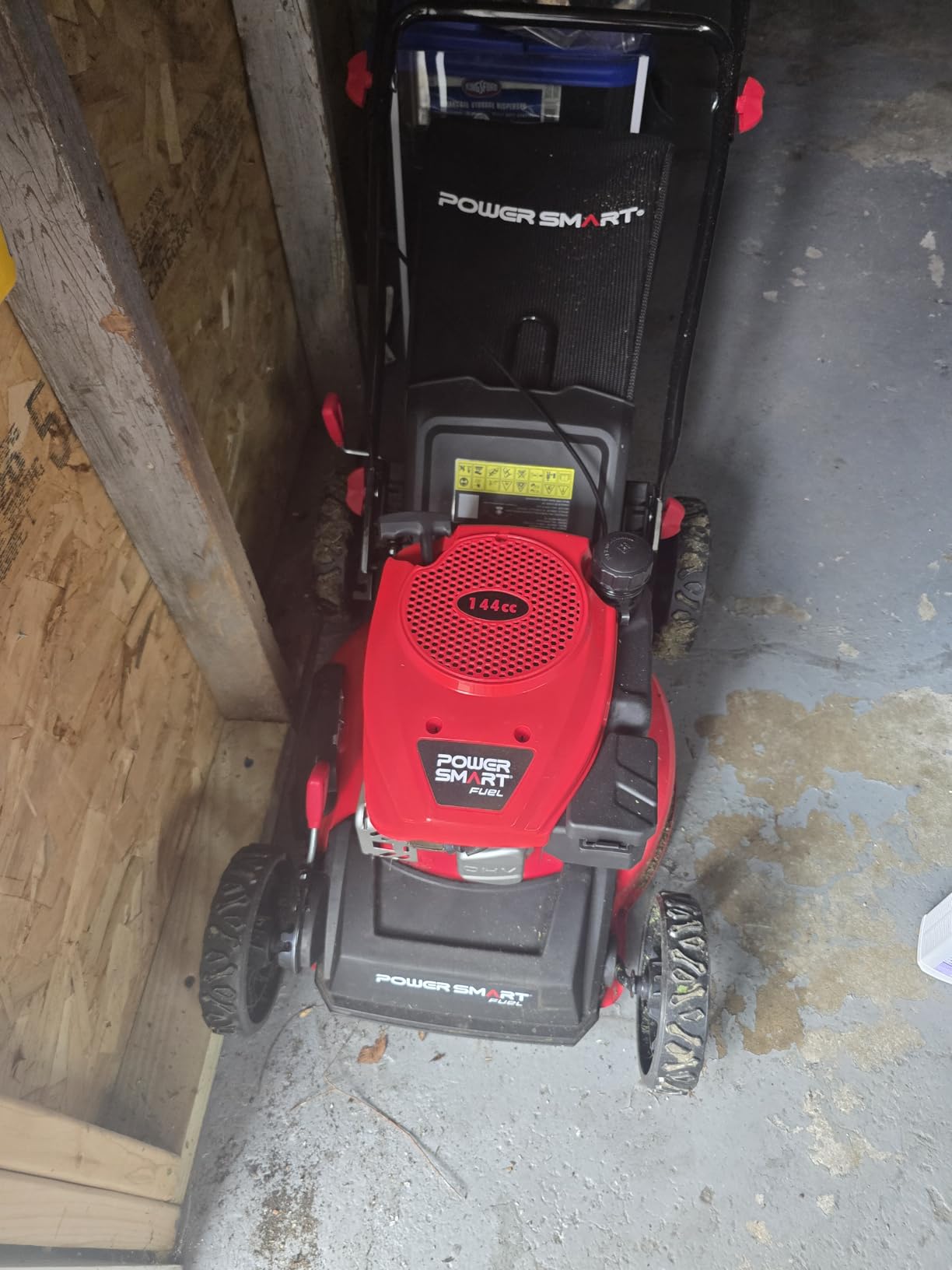 PowerSmart 22 in. 170cc Self Propelled Gas Lawn Mower Rear-Wheel-Drive, 3-in-1 Mulch/Bag/Rear Discharge, Steel Deck, 6 Height Adjustment customer photo 1