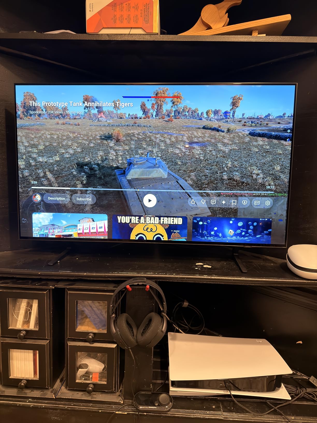 Samsung 55-Inch Class S90F Smart TV (2025 Model, 55S90F), NQ4 Gen3 Processor, Upscaling Pro, HDR+, Motion Xcelerator 144Hz, Vision, Alexa Built-in customer photo 1