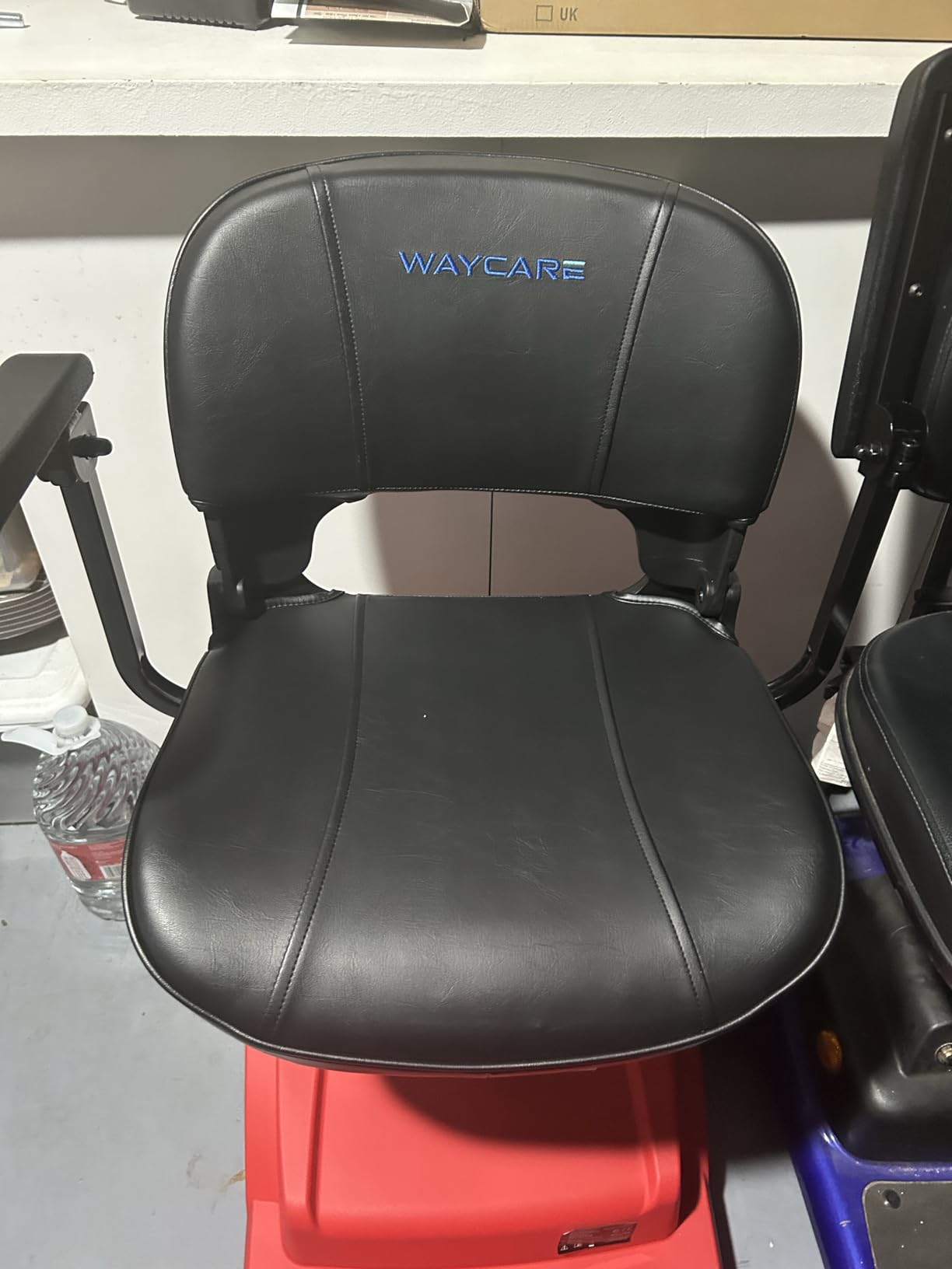 WayCare 15-25 Miles Long Range Mobility Scooter,Weight Capacity 300 LBS+ Powered Mobility Scooters for Seniors, Compact Duty Mobile for Travel with LED Headlight and Detachable Basket(Red) customer photo 1