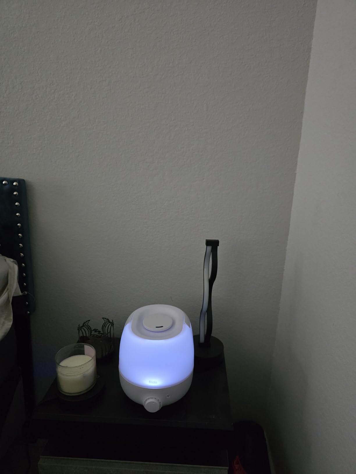 Frida Baby 3-in-1 Cool Mist Humidifier for Large Rooms, Top Fill Humidifier for Bedroom, Allergy Relief, 60 Hour Runtime + Nightlight, Auto Shut-Off, Quiet, Carry Handle, Essential Oil Diffuser customer photo 1