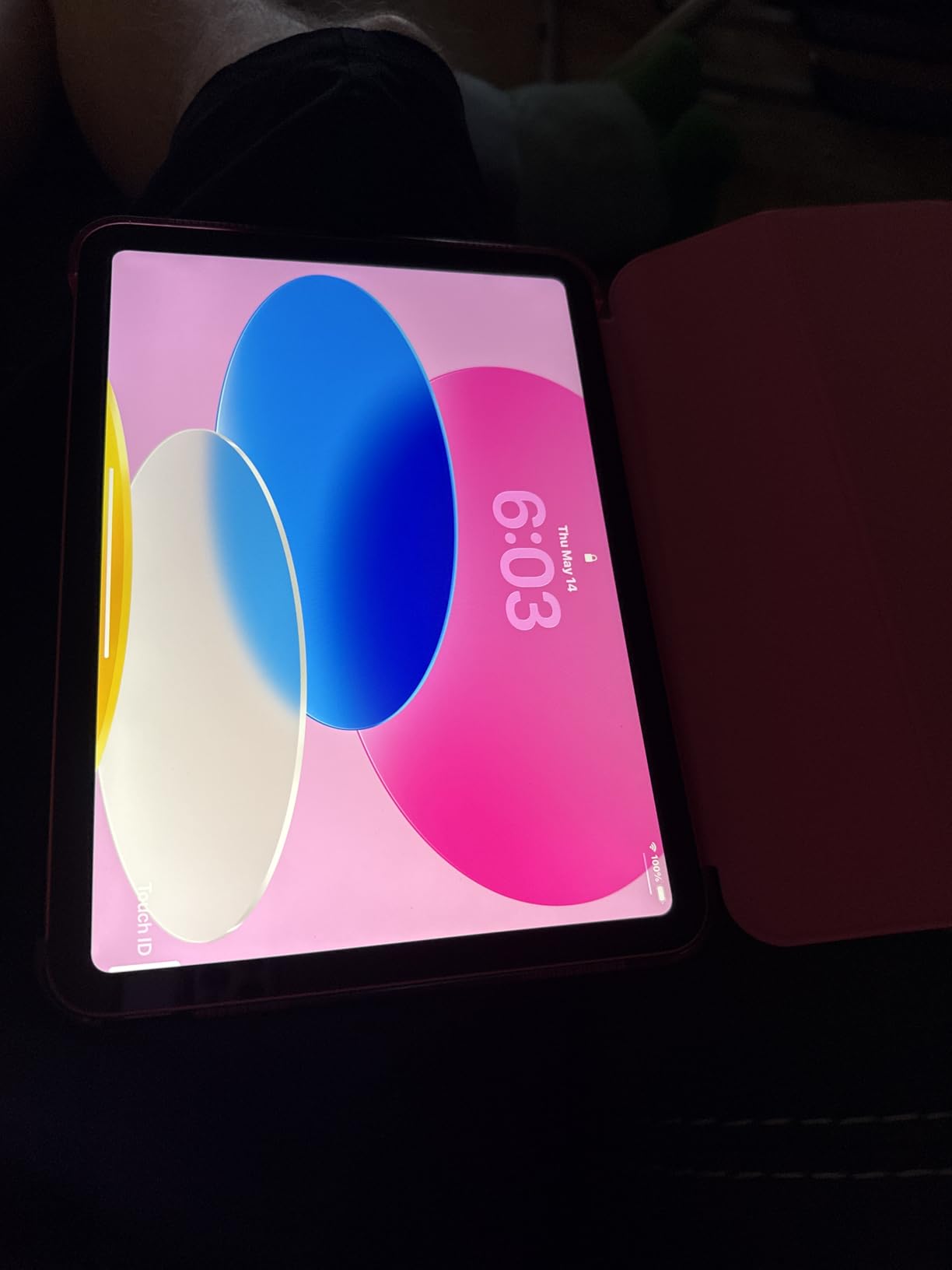 Apple iPad 11-inch: A16 chip, 11-inch Model, Liquid Retina Display, 128GB, Wi-Fi 6, 12MP Front/12MP Back Camera, Touch ID, All-Day Battery Life - Blue customer photo 2