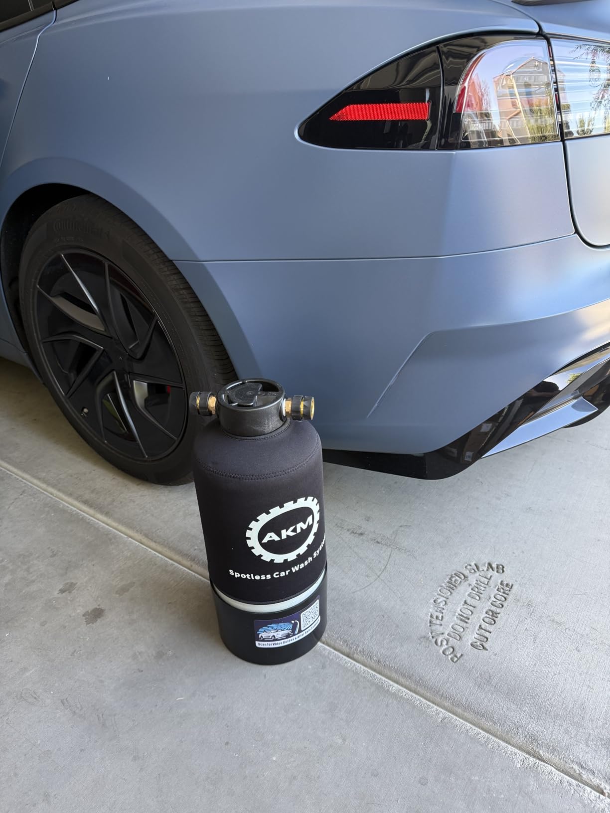 AKM Spotless Water System for car wash, Pre-Filled with DI Resin, DI Water System, Garden Hose Quick Connector, Deionized Water System for RV, Vehicles, Motorcycles, Bikes, Boats, Planes, No Spots customer photo 2