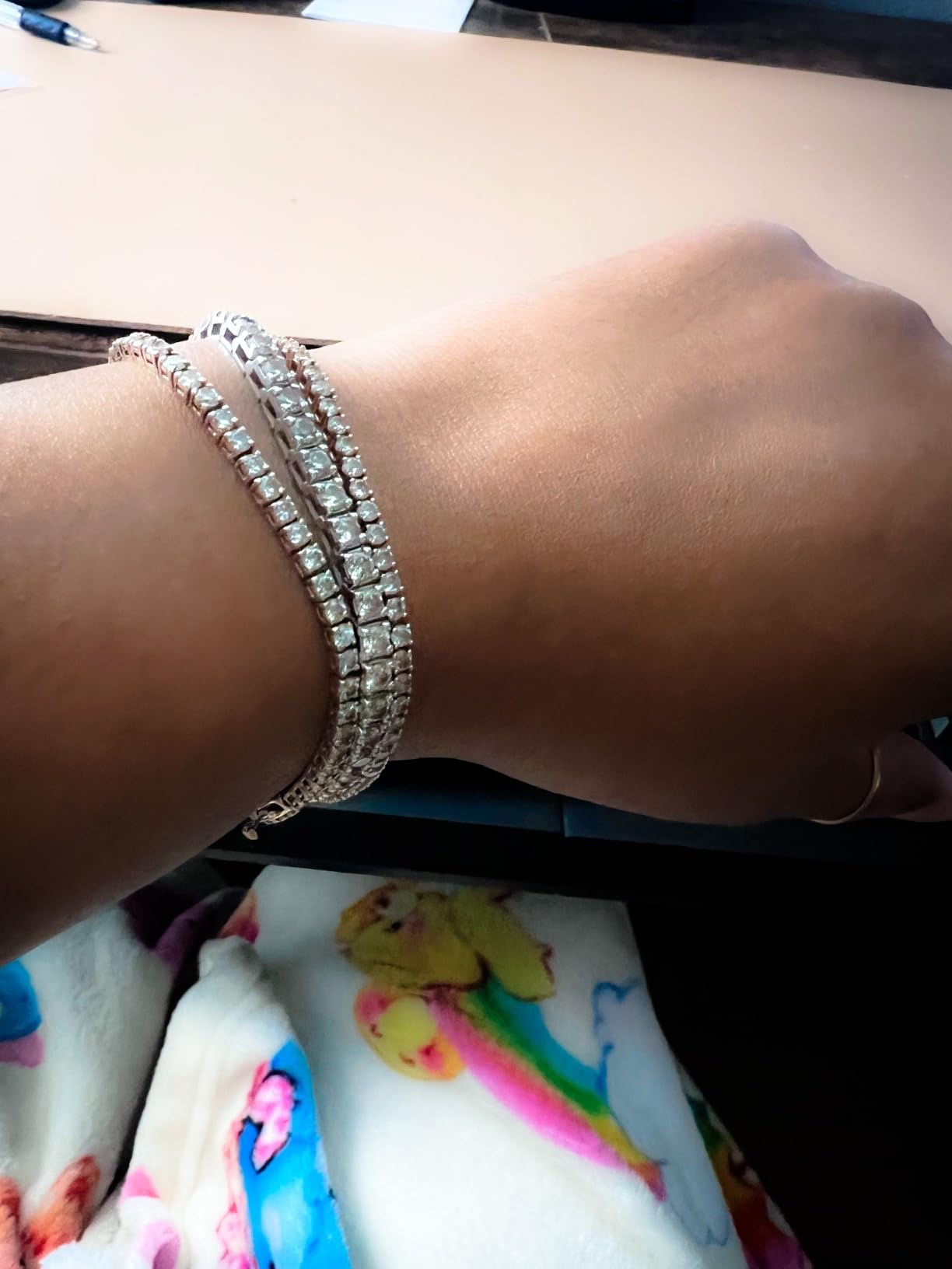 2 to 20 Carat Real Certified Classic Natural Diamond Tennis Bracelet Value Collection customer photo 1