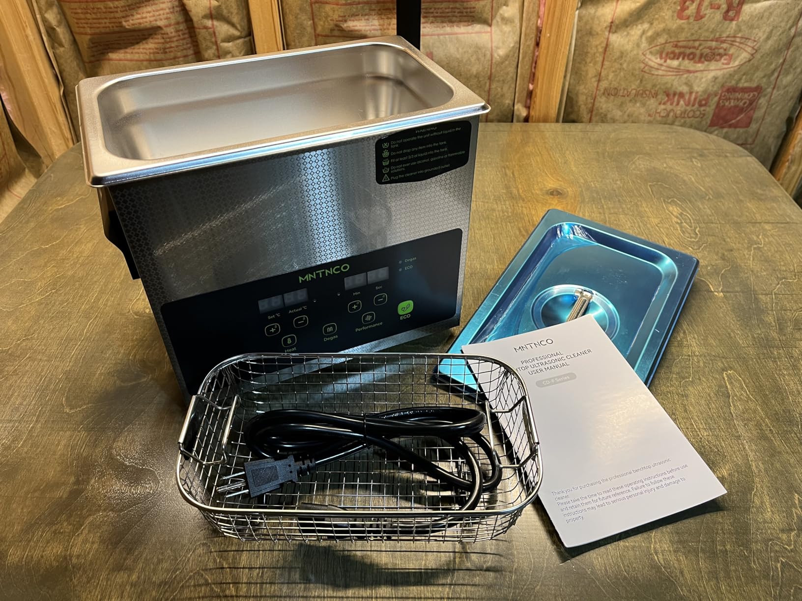 6L Commercial Ultrasonic Cleaner, ECO Mode, Heating, Degas Mode, ECO Energy-Saving Ultrasonic Cleaning Machine Excellent for Labs, Carburetor, Jewelry, Dentures, Automotive & Industrial Parts customer photo 2