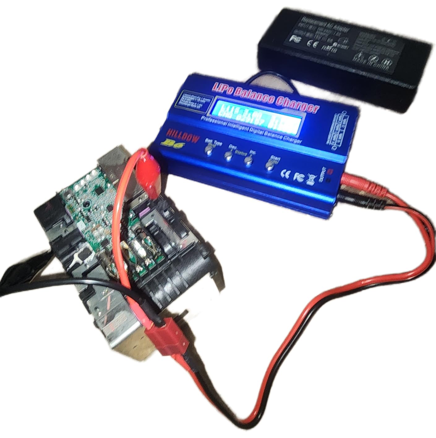 B6 Battery Charger 80W Mini Lipo Balance Charger/Discharger with Power Supply for LiPo/Li-ion/Life Battery(1-6s) NiMH/NiCd (1-15s) RC Car Charger XT60/JST/T Connectors customer photo 1