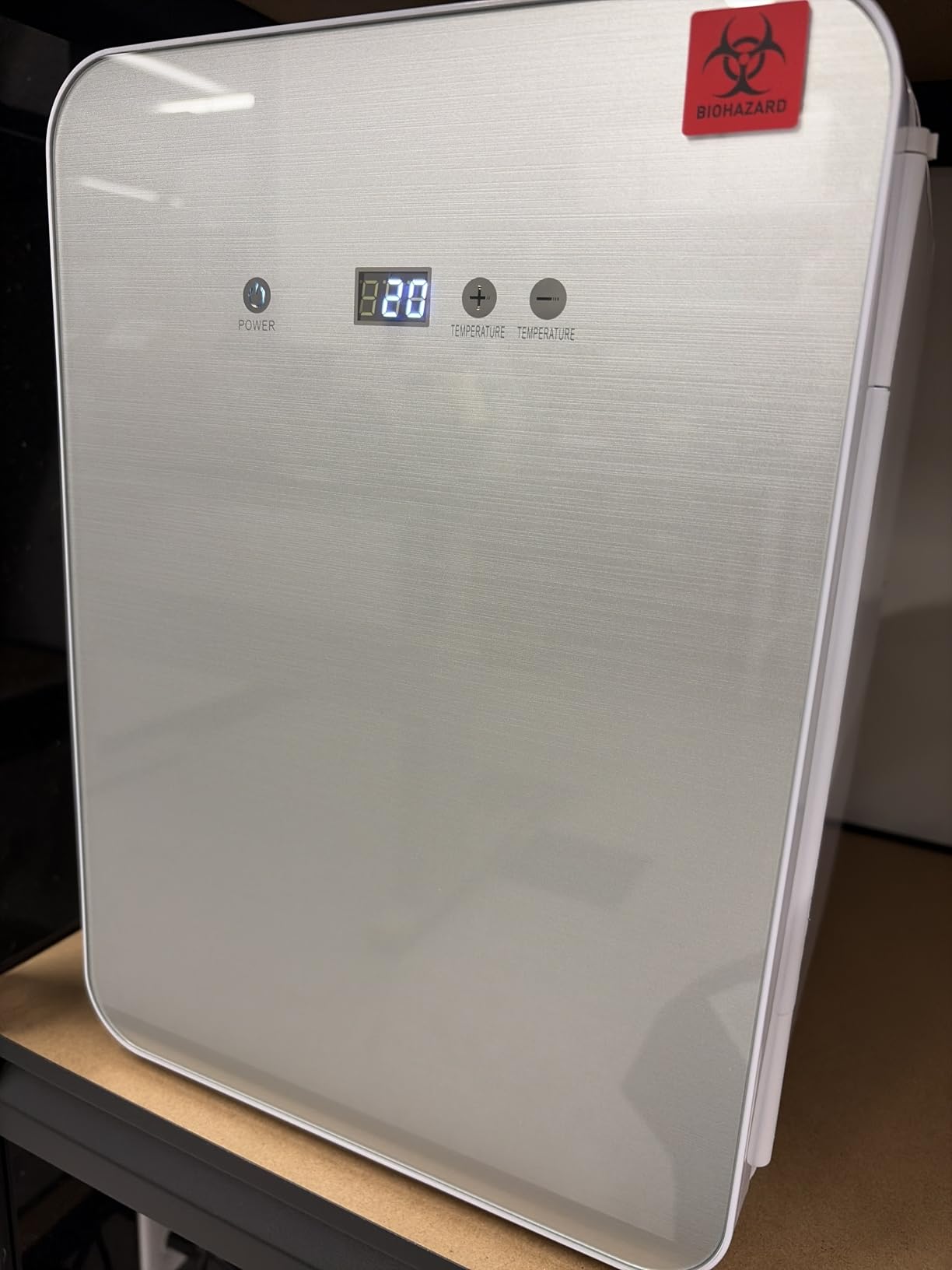 10L Incubator, 35-148°F Bacteria Incubator, Thermostatic Cabinet Incubator for Lab General Purpose, Petri Dishes, Seed, 12V/110V customer photo 2