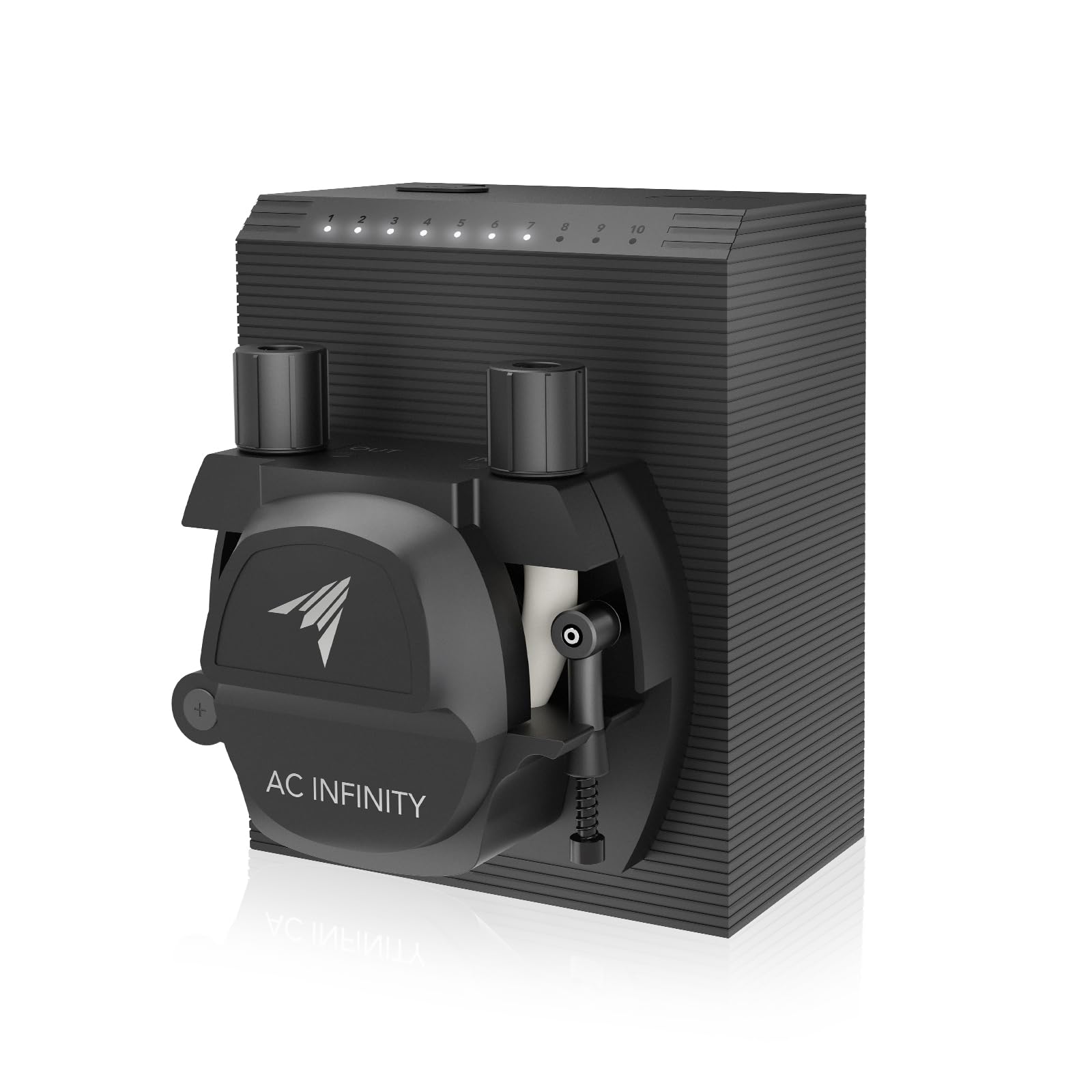 AC Infinity Peristaltic Dosing Pump, 10-Level Control with Adjustable 21 to 210 mL/min High Flow Rate, Roller Pump for Hydroponics, Aquariums, Scientific Labs customer photo 1