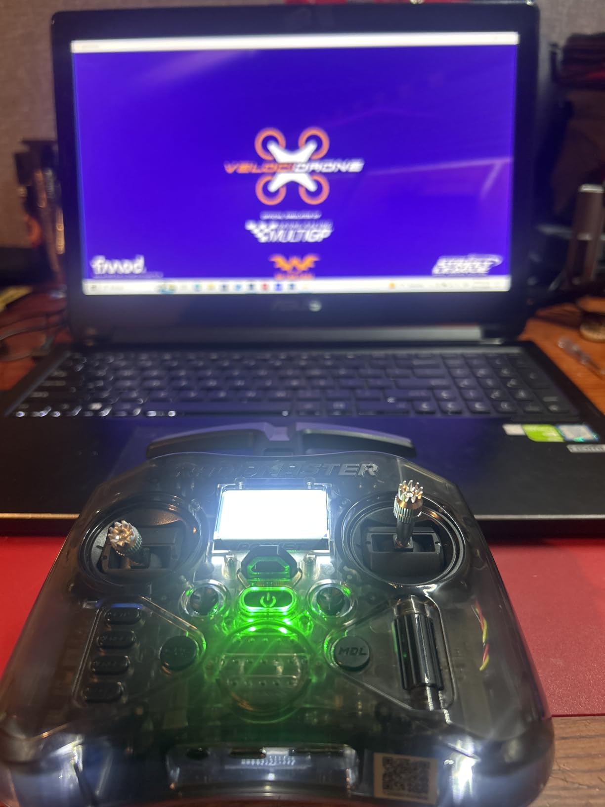 Radiomaster Pocket ELRS Remote Controller Portable Hall Gimbal EdgeTX Transmitter with LED Light for FPV Drone/RC Helicopter & Car Boats & Multirotor (Battery Not Included) customer photo 2