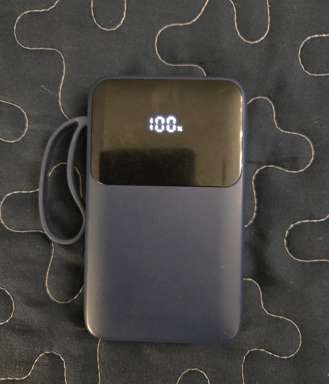 Power Bank, 15000mAh Portable Charger with Built in Cable, 22.5W Fast Charging, 6 Outputs, LED Display customer photo 1