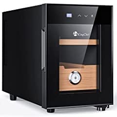 KingChii Upgrade 70L Electric Compression Temperature & Humidity Control Cabinet, Built-in Humidification System with Spanish Cedar Wood Shelves & Drawer Hygrometer Father's Day Gifts for Men customer photo 1