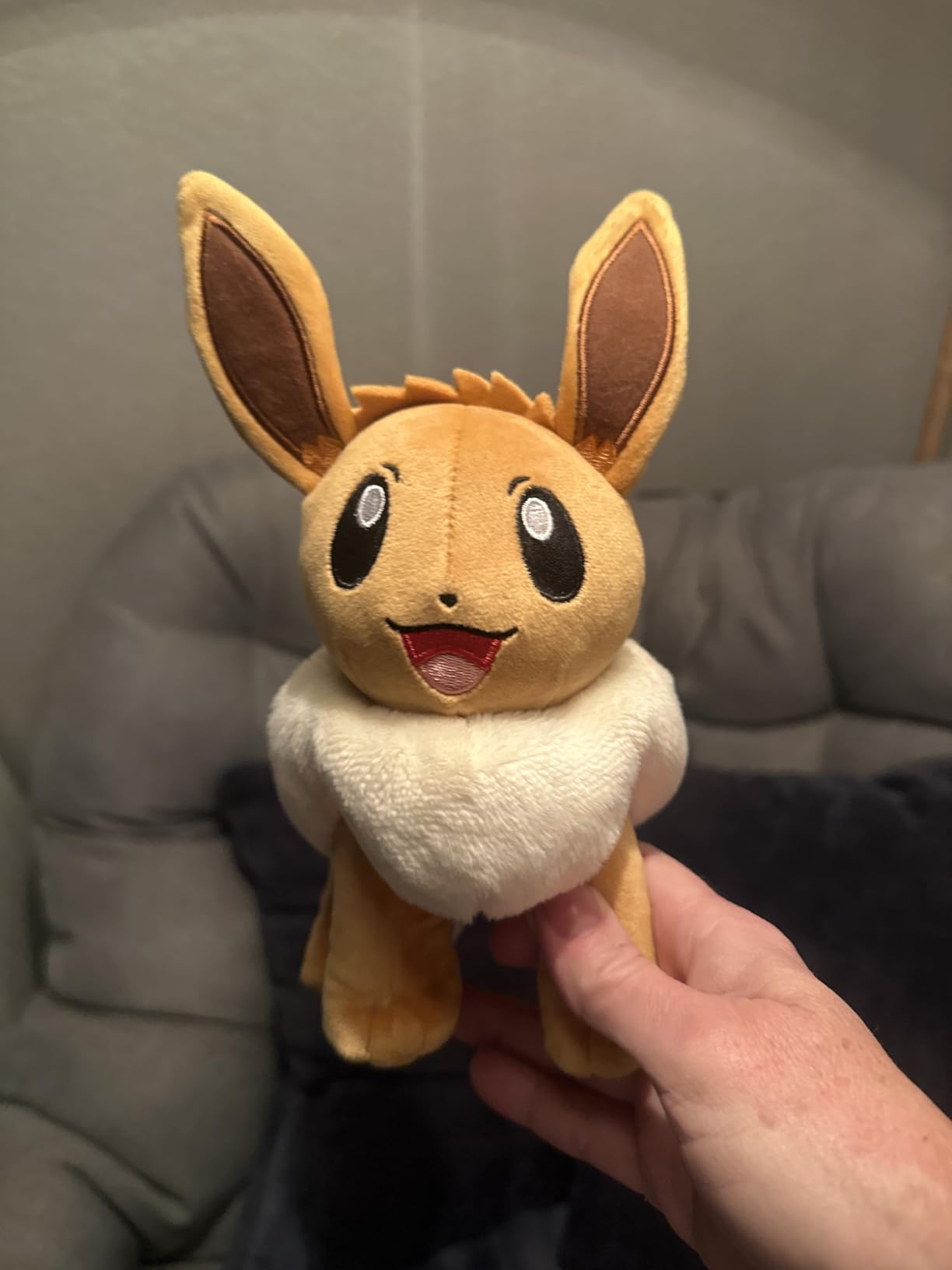 Pokemon Eevee Plush - 8-Inch Soft Plush with Authentic Details customer photo 1