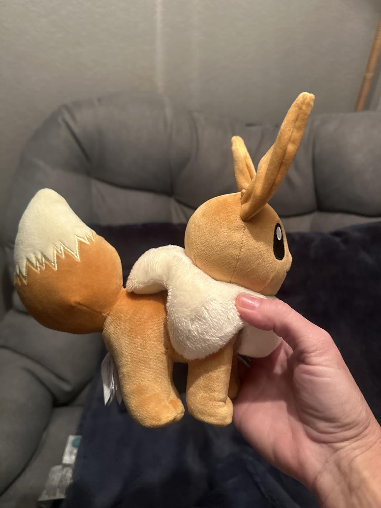 Pokemon Eevee Plush - 8-Inch Soft Plush with Authentic Details customer photo 2