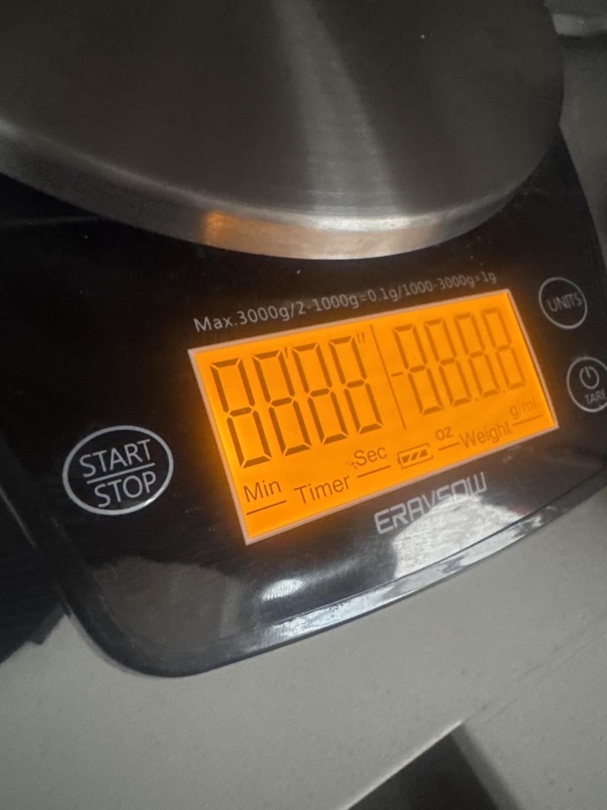 Coffee Scale with Auto Timing, Mini Rechargeable Espresso Scale with Timer, 2kg/0.1g High Precision Scale for Espresso and Pour-Over Coffee with Brewing Assist Modes customer photo 2