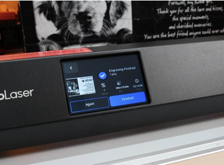 Algolaser 20W Laser Engraver Machine - Laser Cutter/Engraver with Air Assist Kit, 3.5