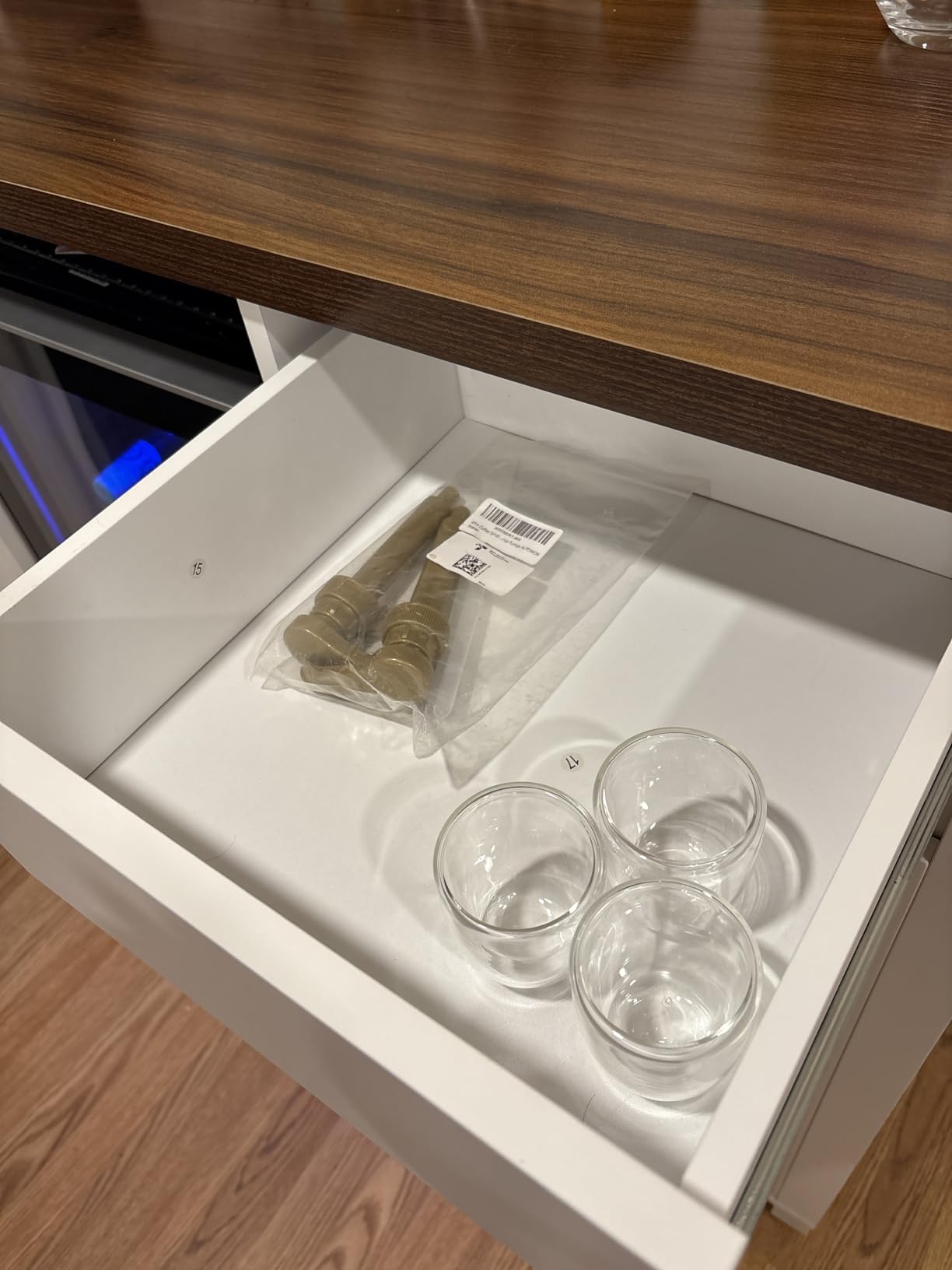 GDLF Large Coffee Bar Cabinet with Fridge Space, Mini Fridge Cabinet with Wine Storage, Buffet Sideboard Table for Home, Fluted Modern Design,53.2