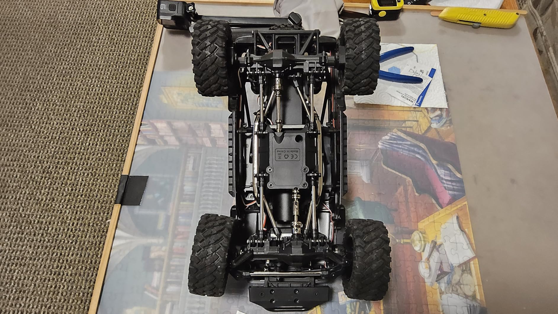 HYPER GO H12Y 1/12 Brushless 4X4 RC Rock Crawlers for Adults, Metal Case Waterproof 4WD Off-Road RC Rock Trucks with Portal Axles, All Terrain RC Cars with 2 Battery customer photo 1