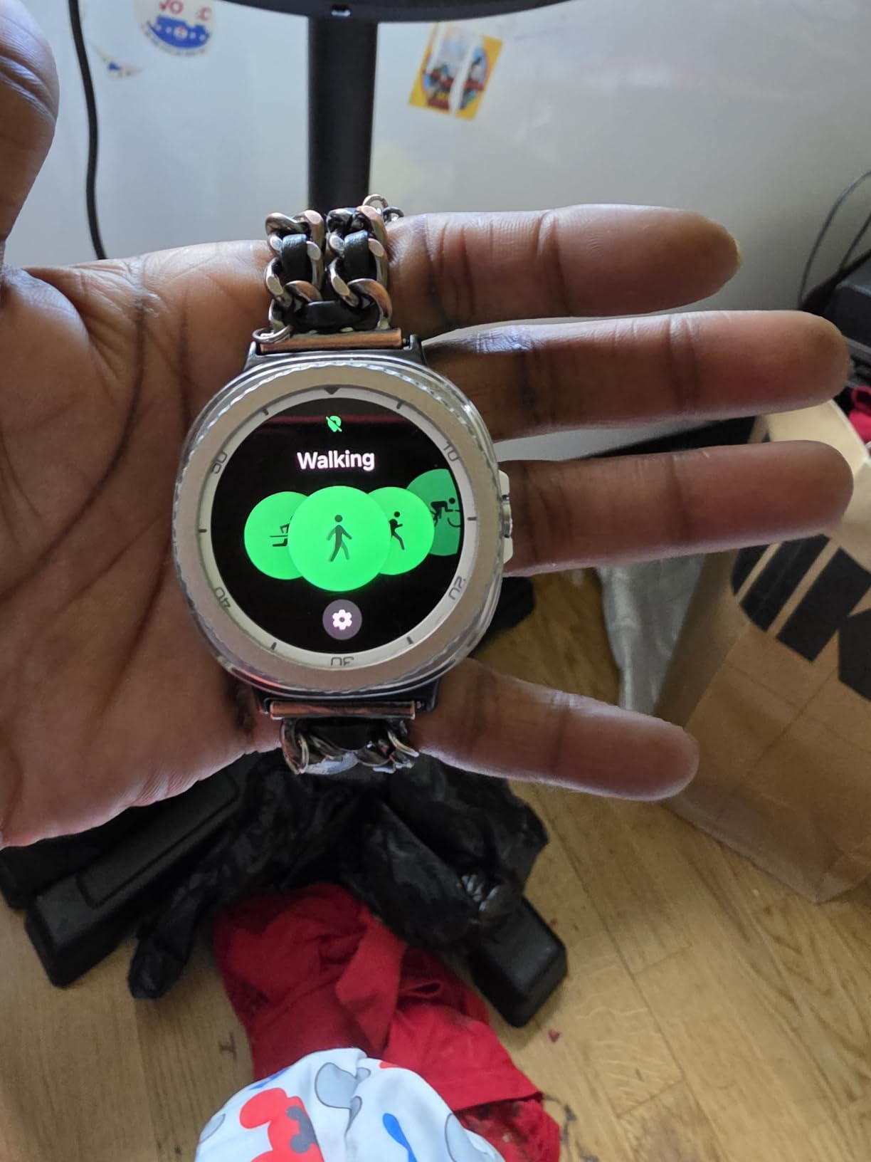 Galaxy Watch 8 Classic (2025) 46mm Bluetooth Smartwatch, Cushion Design, Rotating Bezel, Quick Button, Sleep Coaching, Running Coach, Energy Score, Black [US Version, 2 Yr Warranty] customer photo 1