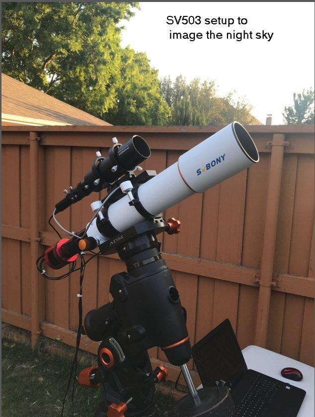 SVBONY SV503 Refractor Telescope with Built-in Field Flattener, 70mm F6.78 Extra Low Dispersion Achromatic Refractor OTA, Telescope for Adults, for Astrophotography Visual Astronomy customer photo 2