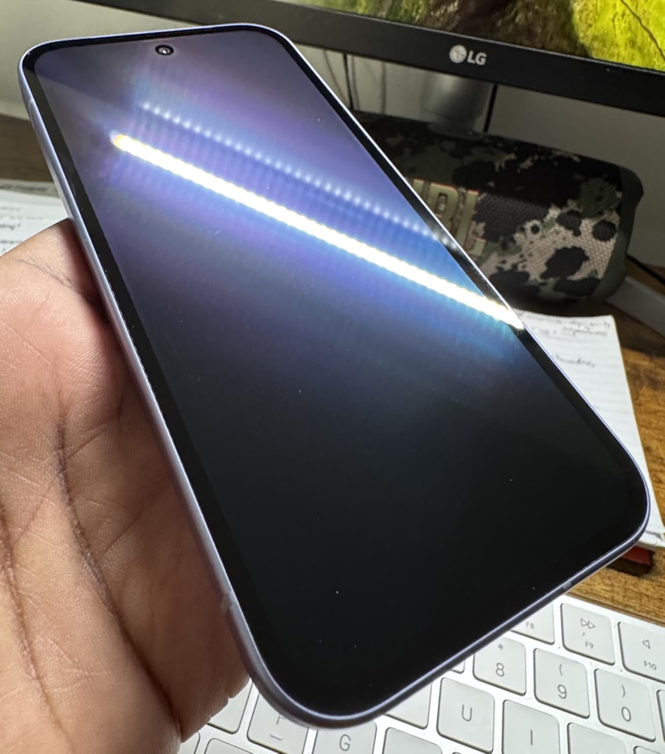 Google Pixel 9a, 128GB, Iris - Unlocked (Renewed) customer photo 2