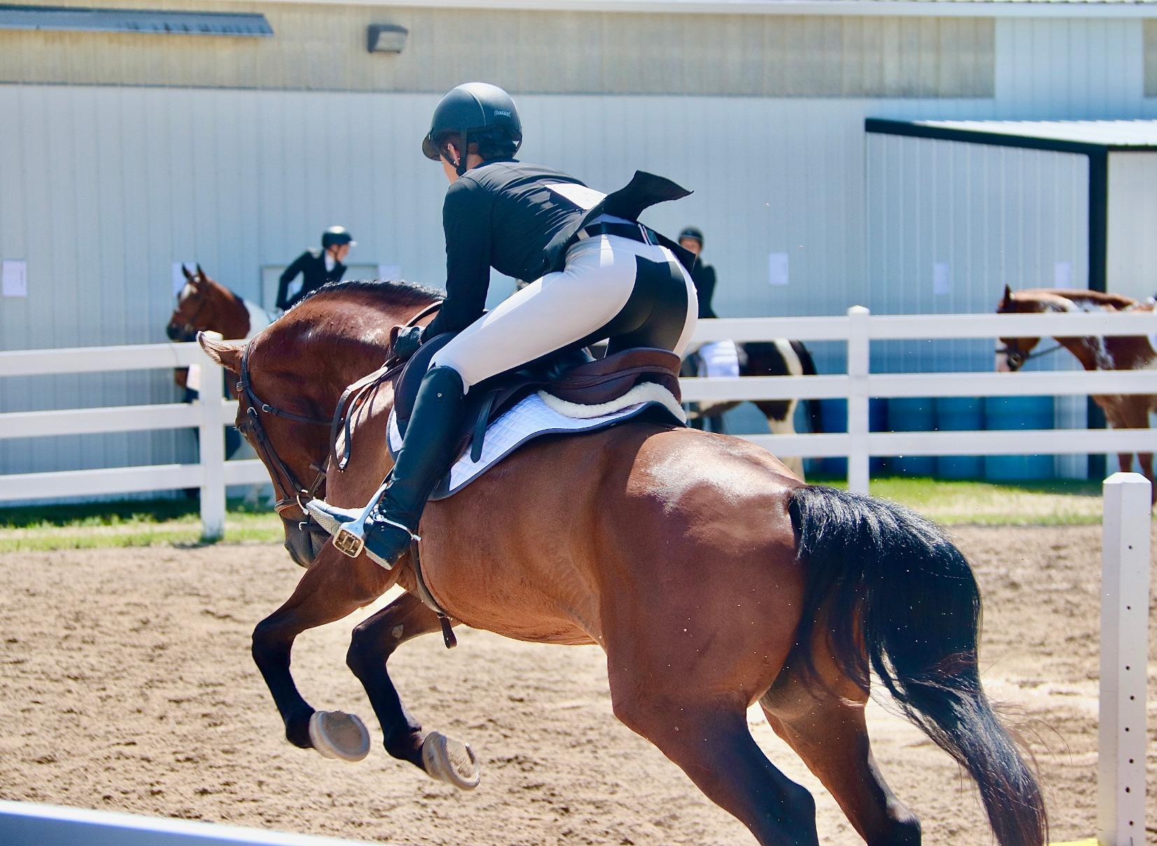 Women's GripTek II Full Seat Equestrian Breeches - Sticky Seat Horse Riding Pants, Max Grip for Eventing, Dressage customer photo 1