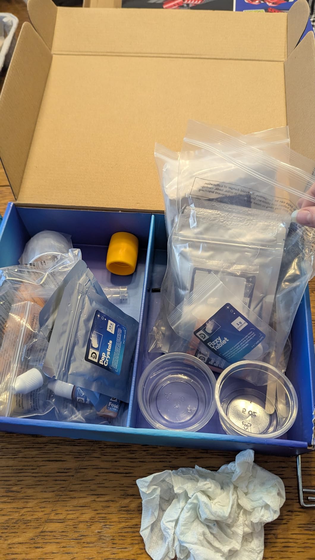 Discovery Super Reactions Science Kit - 66 Experiments STEM Lab for Kids| Includes Chemistry Tools, Volcano Mold, Slime, Reactions & Explosions|Educational Learning Toy|DIY Activity Set Gift| Ages 8+ customer photo 1