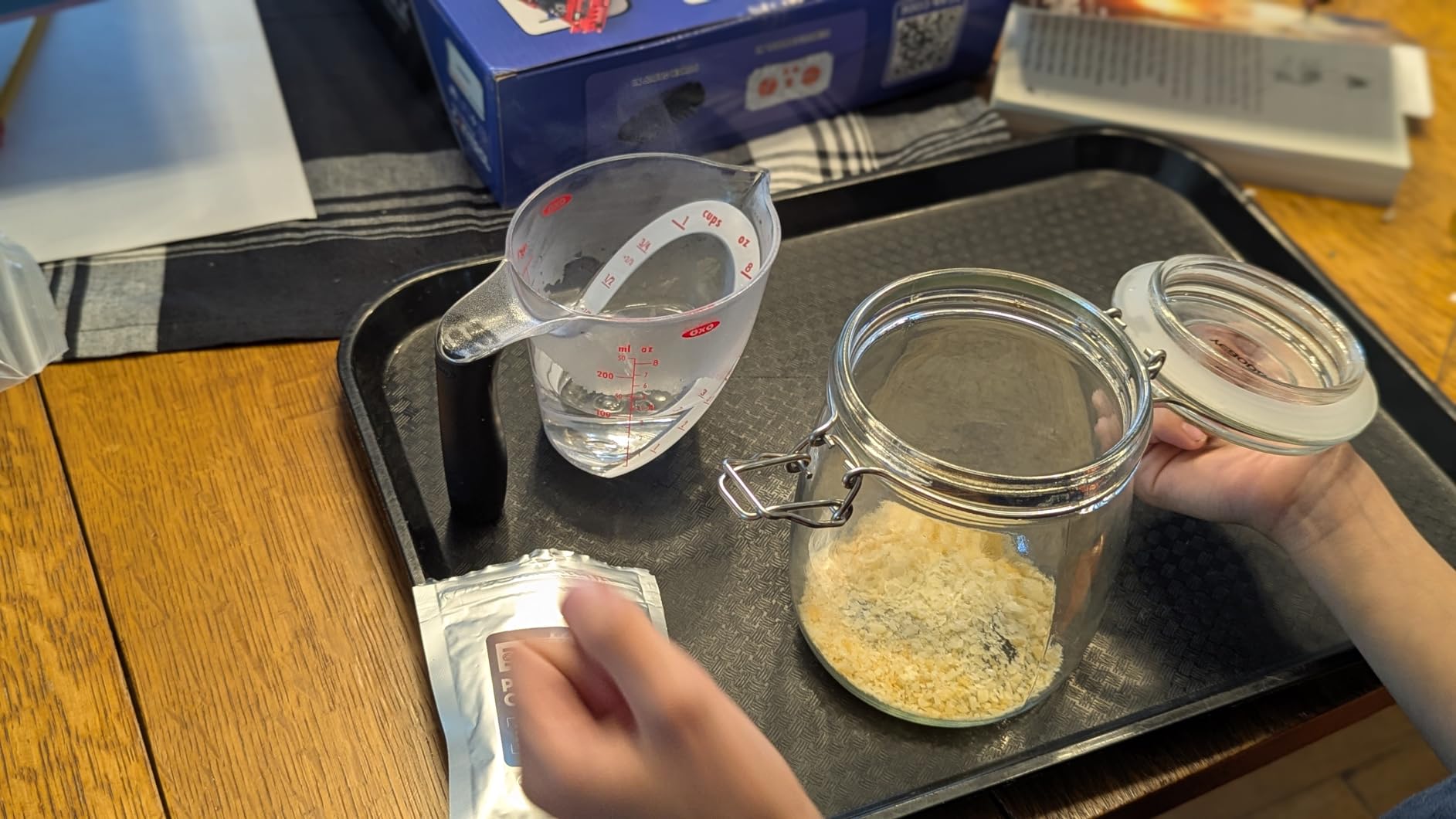 Discovery Super Reactions Science Kit - 66 Experiments STEM Lab for Kids| Includes Chemistry Tools, Volcano Mold, Slime, Reactions & Explosions|Educational Learning Toy|DIY Activity Set Gift| Ages 8+ customer photo 2