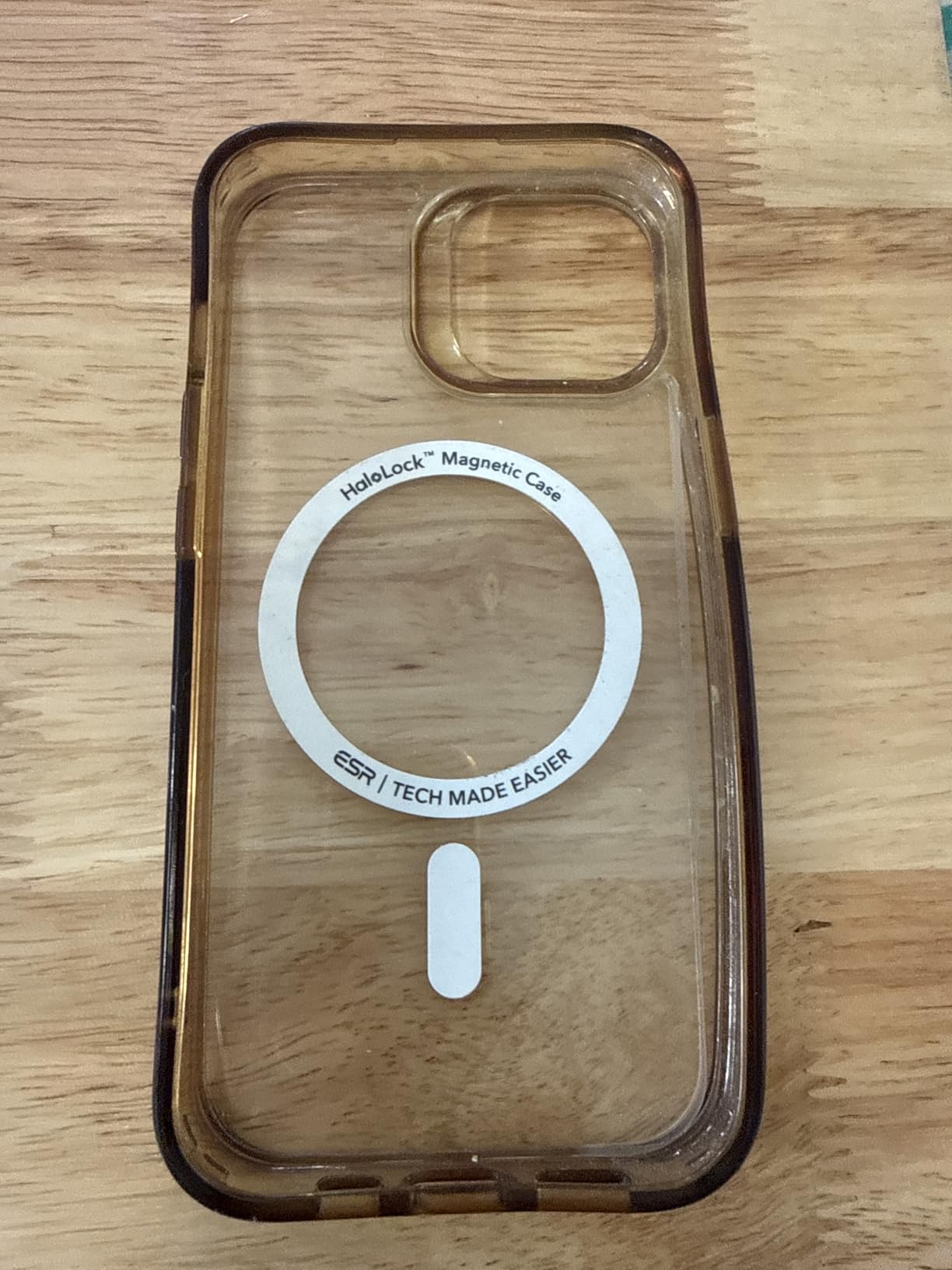 Spigen Ultra Hybrid MagFit for iPhone 17 Pro Case [TPU Covered Camera Control] [Anti-Yellowing] [Compatible with Magsafe] - Clear customer photo 1