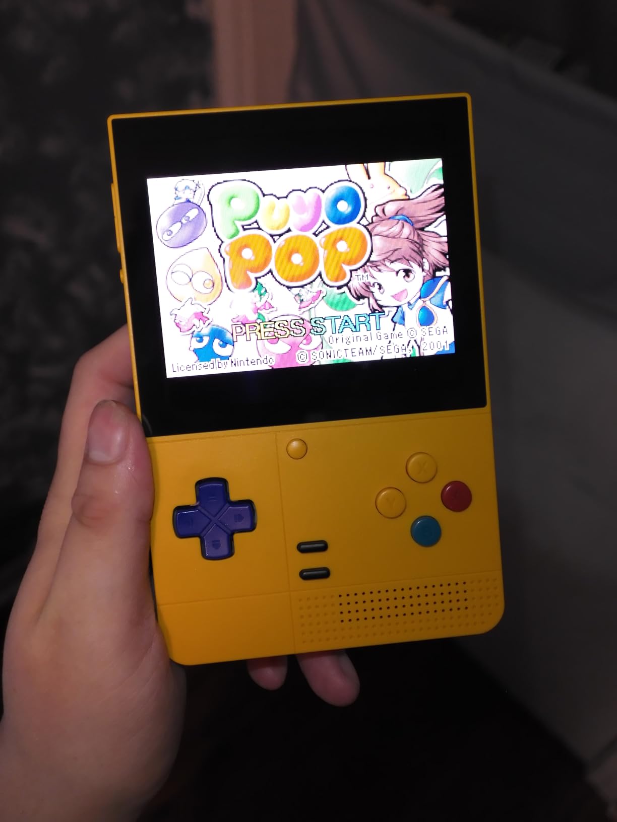 Retroid Pocket Classic Retro Handheld Game Console, 3.92 OLED Touchscreen, Portable Android Gaming Handheld with 6+128GB, Android 14 (Classic 6) customer photo 2