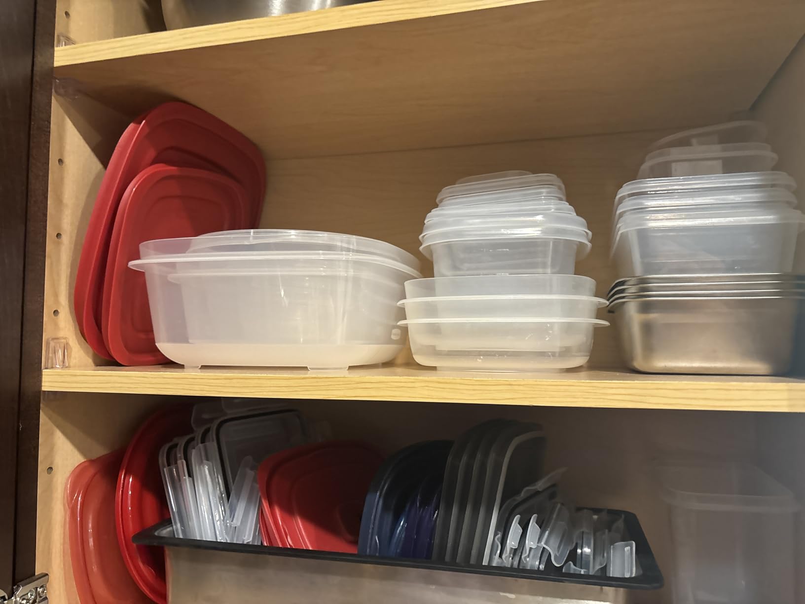 Rubbermaid EasyStore Large Containers, 18-Piece Set, Food Storage Containers with Lids customer photo 1
