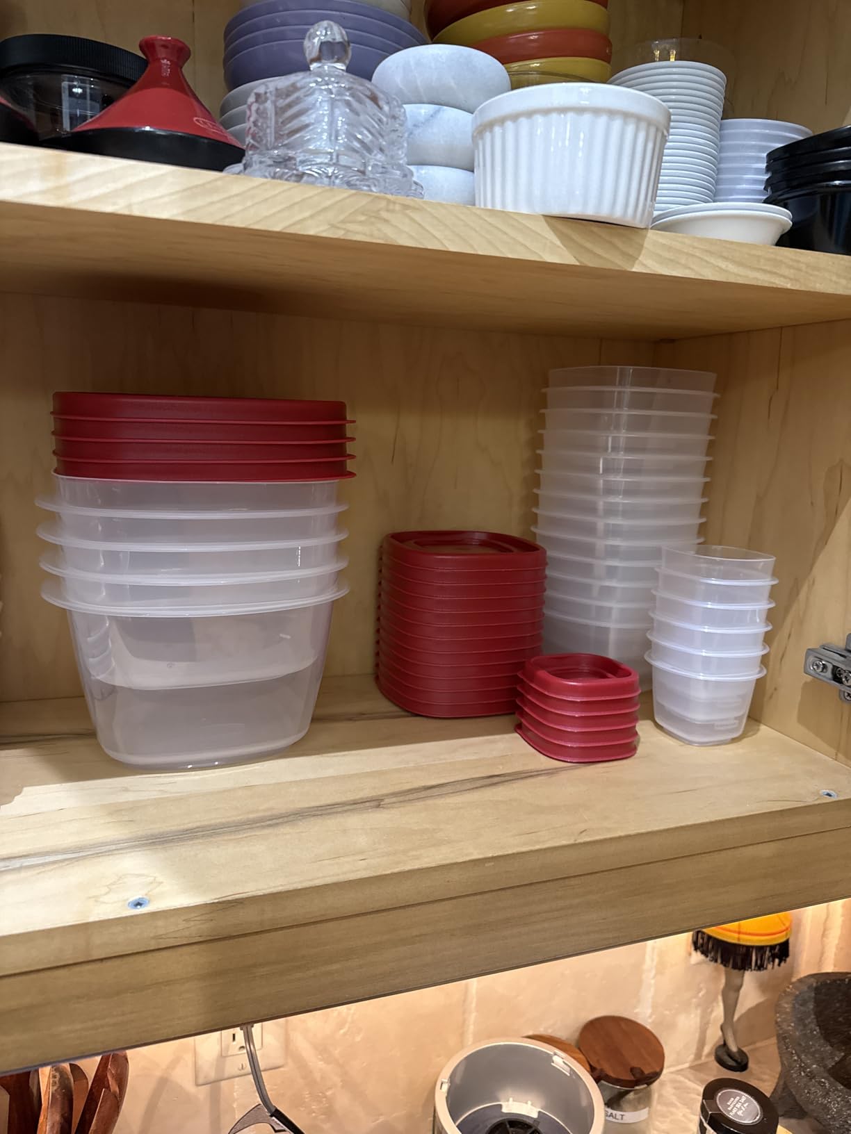Rubbermaid EasyStore Large Containers, 18-Piece Set, Food Storage Containers with Lids customer photo 2