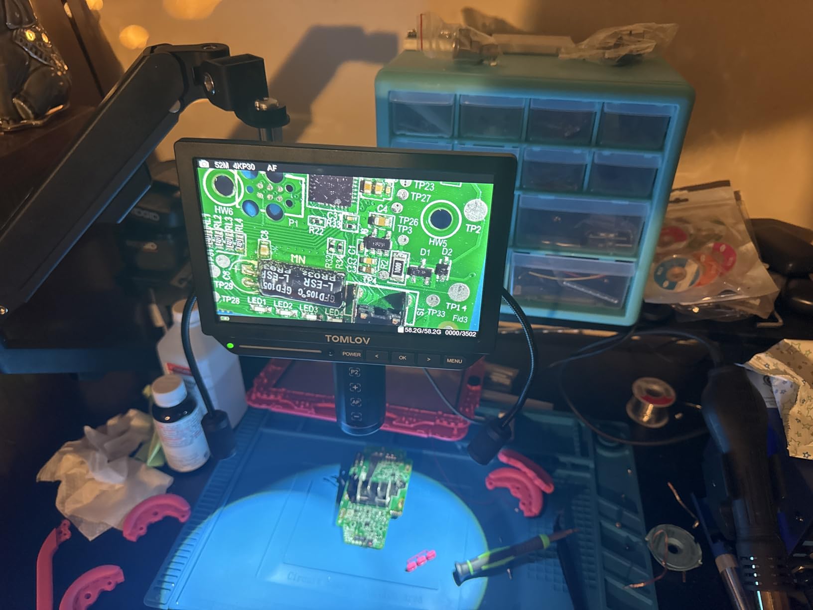 TOMLOV Autofocus 4K Digital Microscope TM4K-AF: 8