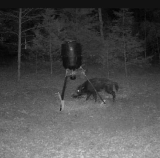 Moultrie Deer Feeder Connected - Cellular Connected Tripod Feeder - 6V Spincast Deer Feeder - Nationwide 4G LTE Autoconnect customer photo 1