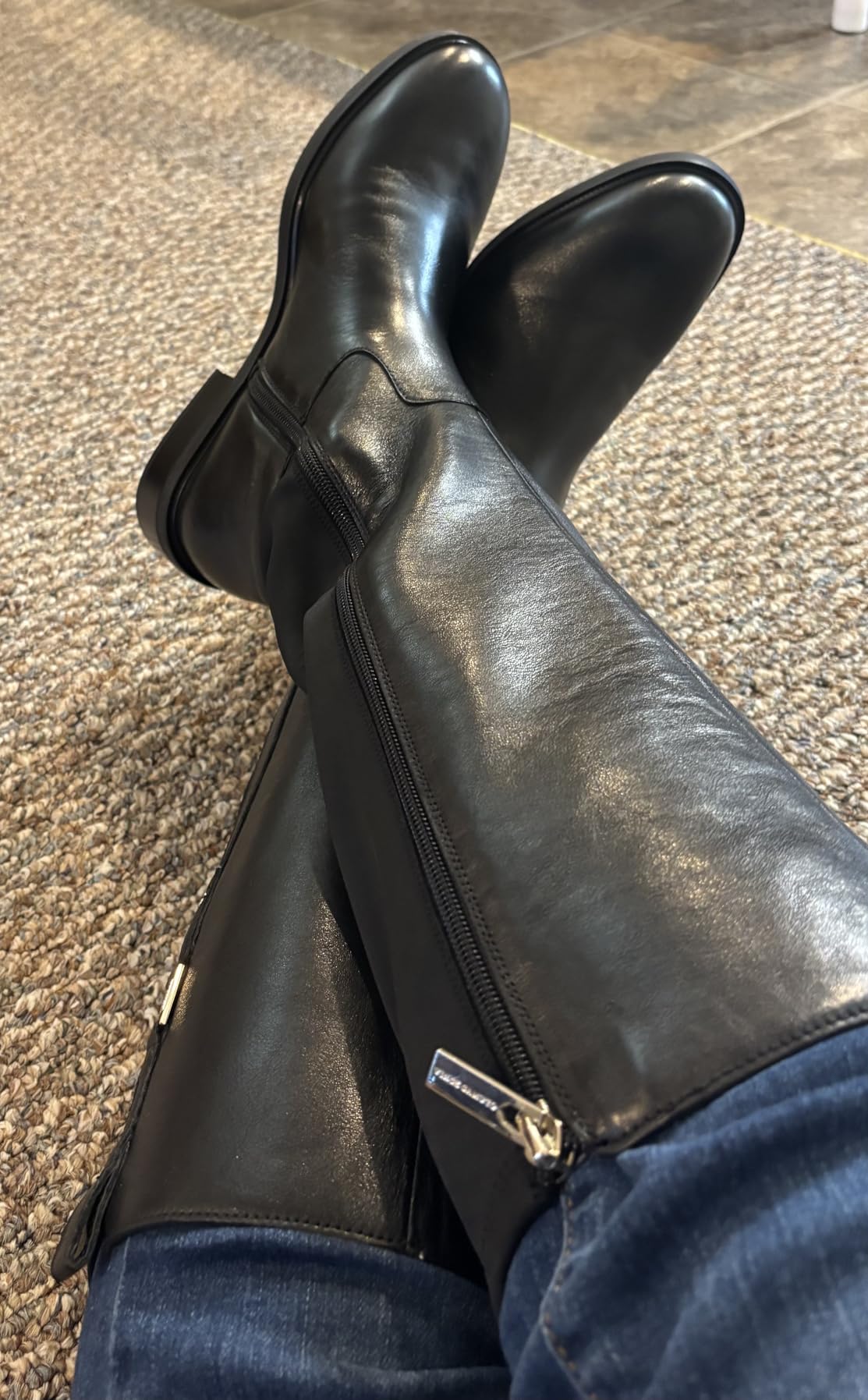 Vince Camuto Annora Knee High Riding Boot customer photo 2