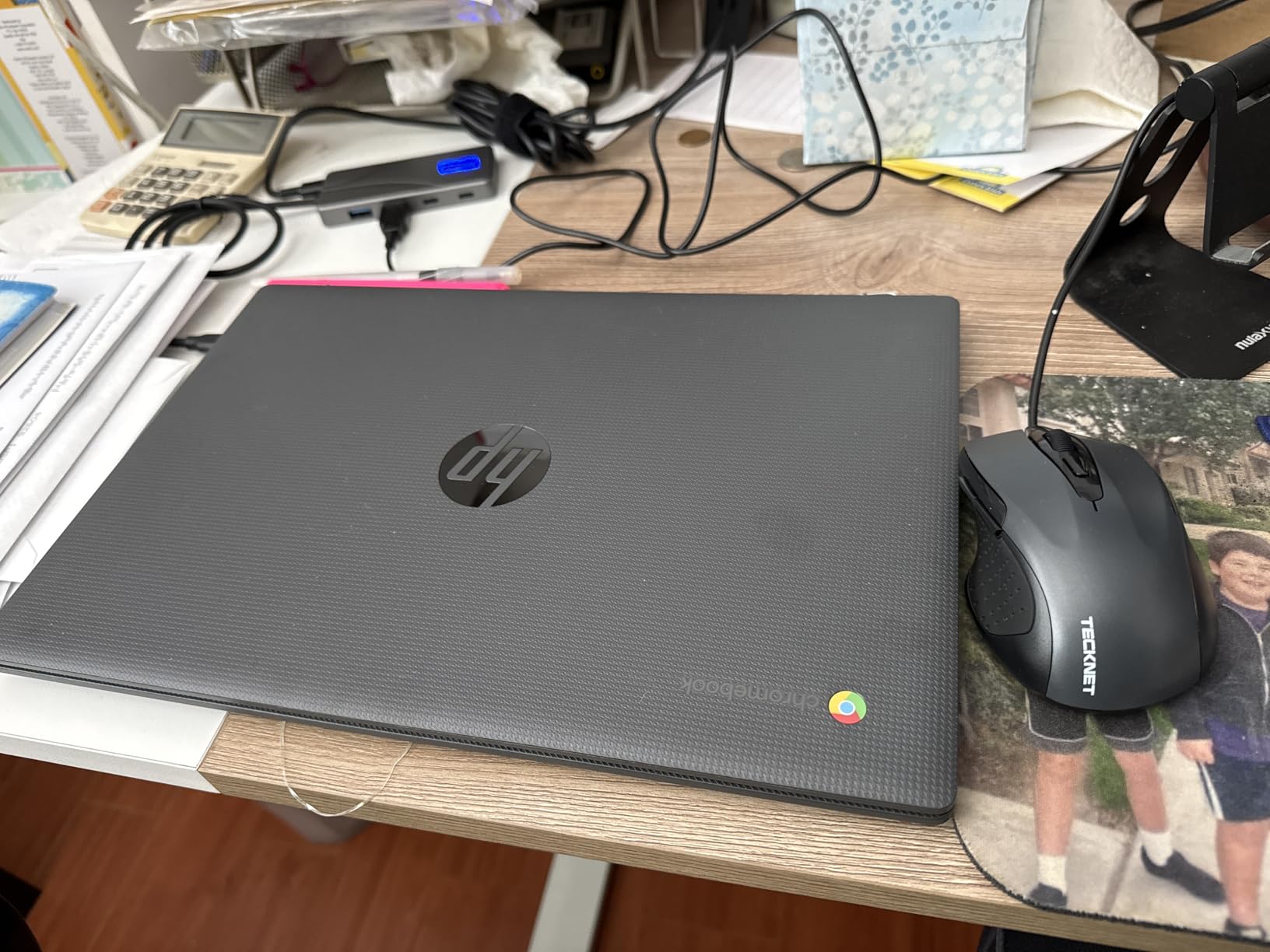 SABRENT USB C Hub 5-in-1, 10Gbps USB-A & USB-C Ports, Single 4K@60Hz HDMI, 100W PD Input, 80W Laptop Charging, Compact Aluminum Docking Station for MacBook, iPad, Laptops & Tablets (HB-TG5P) customer photo 1