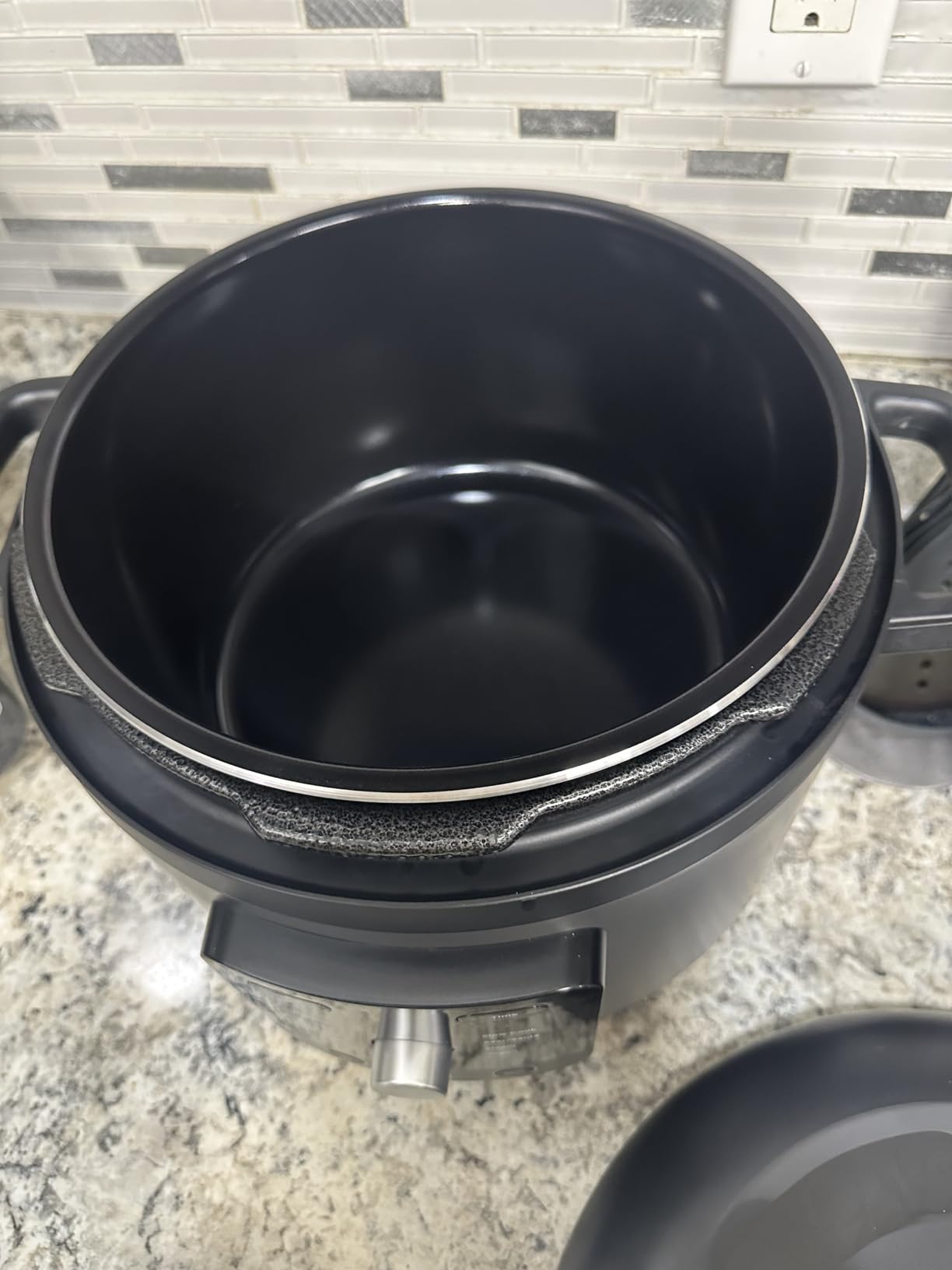 Ninja HyperHeat 9-in-1 Electric Pressure Cooker | 6.5 Qt Multi Cooker with Sear/Sauté, Slow Cooker, Rice Cooker, Sous Vide | 1200W | Fast Cooking, PFAS-Free Pot | Blue Macaron | PC201 customer photo 1