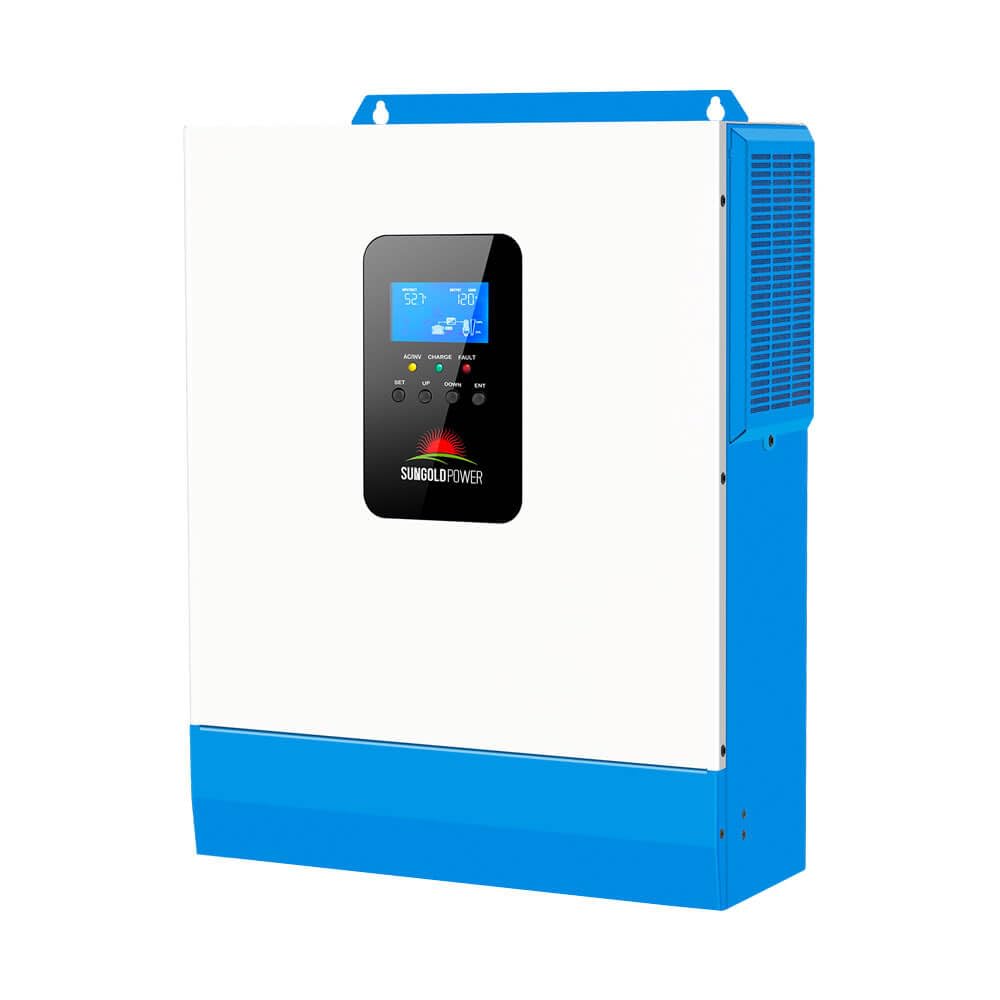 SUNGOLDPOWER UL1741 5000W Hybrid Solar Inverter,48V DC to 110V/120V AC,All in One,80A MPPT Solar Charger and 40A AC Battery Charger Pure Sine Wave for Off Grid System(NO Parallel) customer photo 1