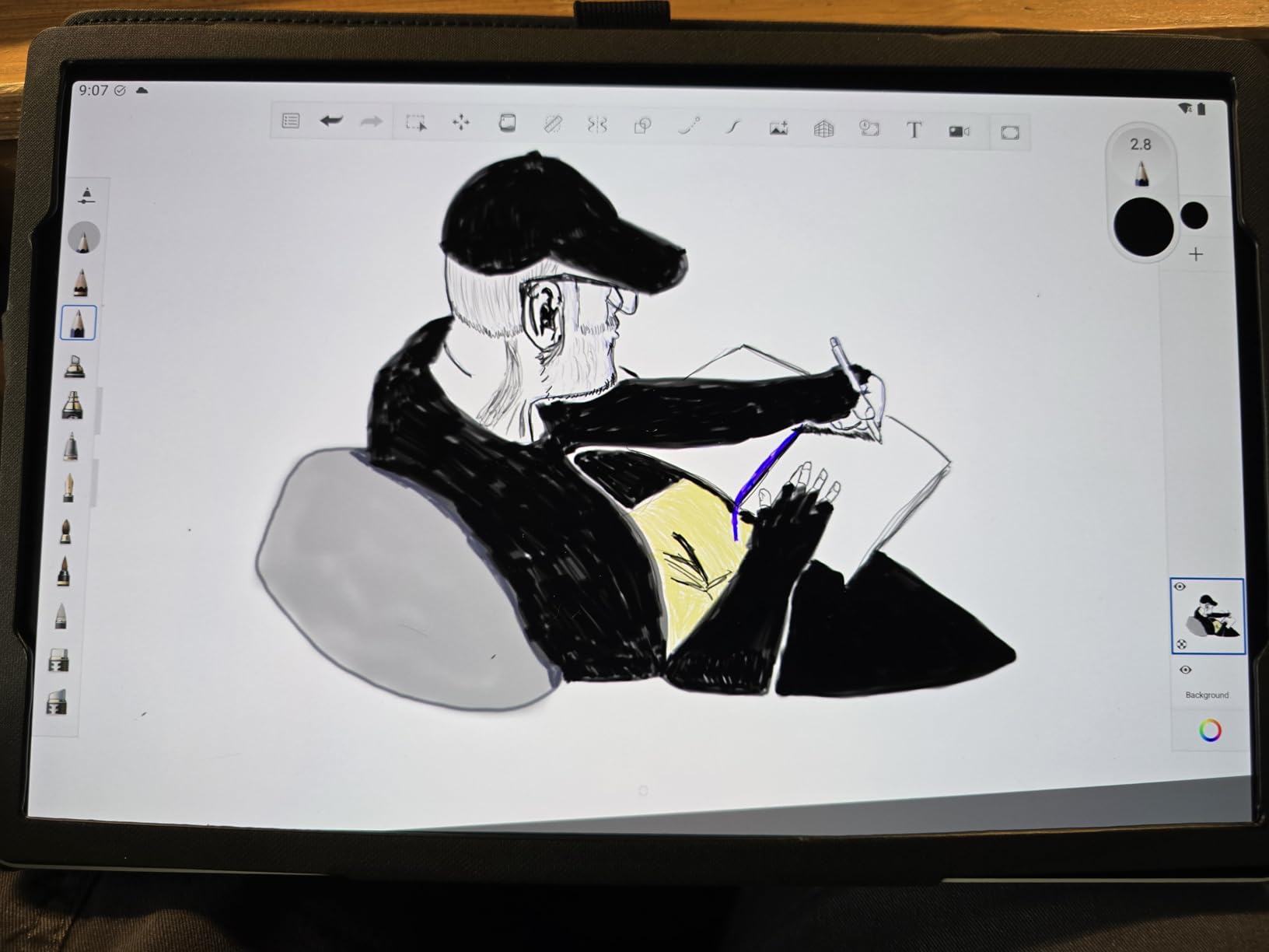 Wacom MovinkPad Pro 14, Android Mobile Drawing Tablet, 14
