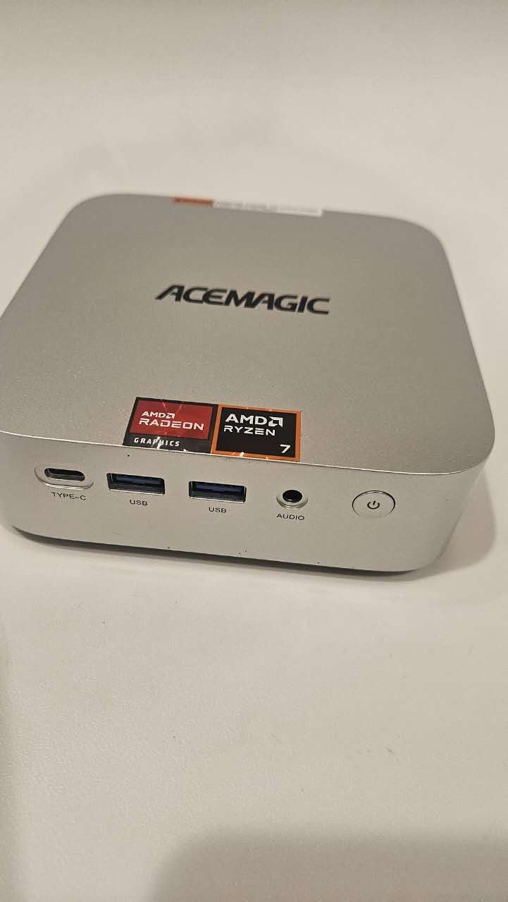 ACEMAGICIAN M1 Mini PC AMD Ryzen 7 7735HS 24GB LPDDR5 512GB PCIe SSD Mini Computers (8C/16T, up to 4.75GHz), Windows 11 Pro Radeon 680M 4K Triple Display Desktop Computer 3.2Type-C/LAN 2.5G/BT5.2/WiFi6 customer photo 1