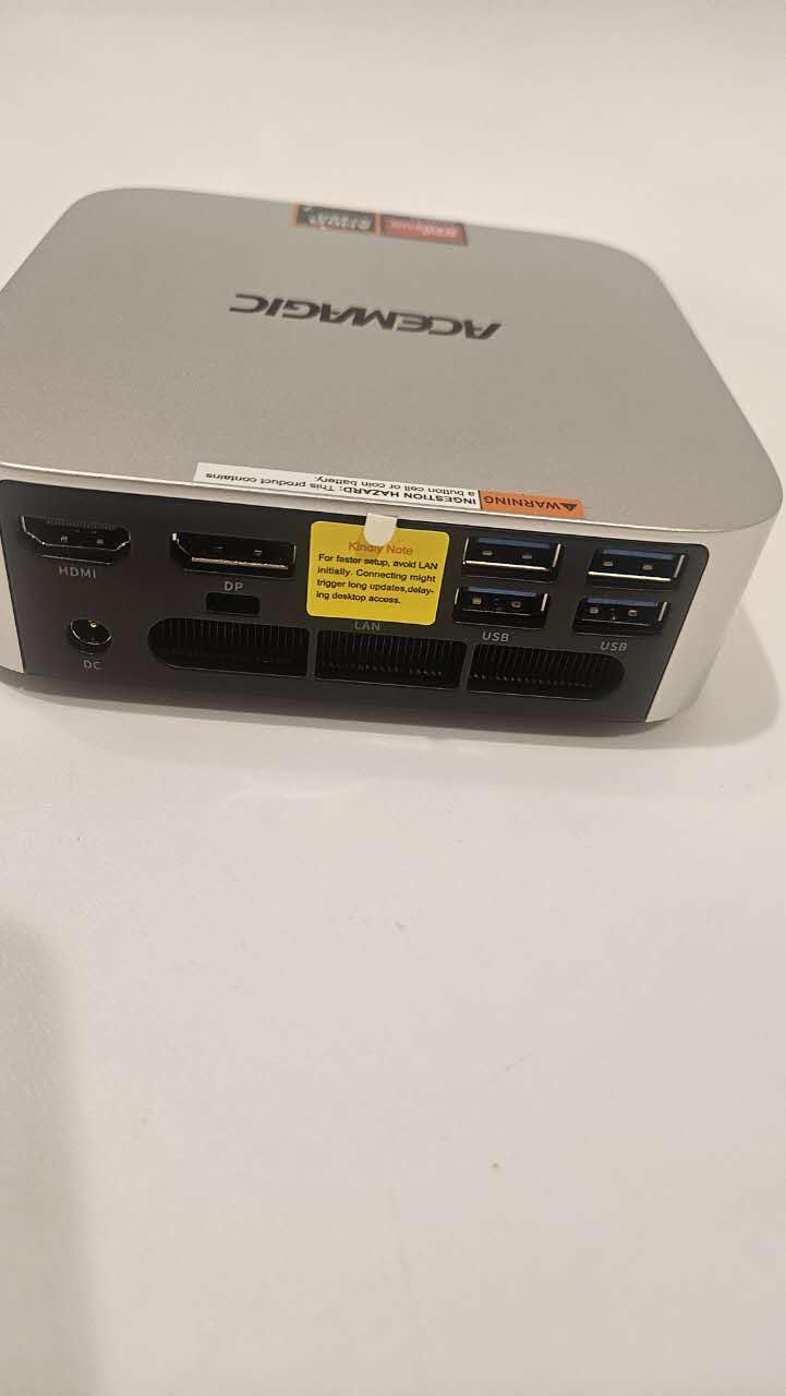 ACEMAGICIAN M1 Mini PC AMD Ryzen 7 7735HS 24GB LPDDR5 512GB PCIe SSD Mini Computers (8C/16T, up to 4.75GHz), Windows 11 Pro Radeon 680M 4K Triple Display Desktop Computer 3.2Type-C/LAN 2.5G/BT5.2/WiFi6 customer photo 2