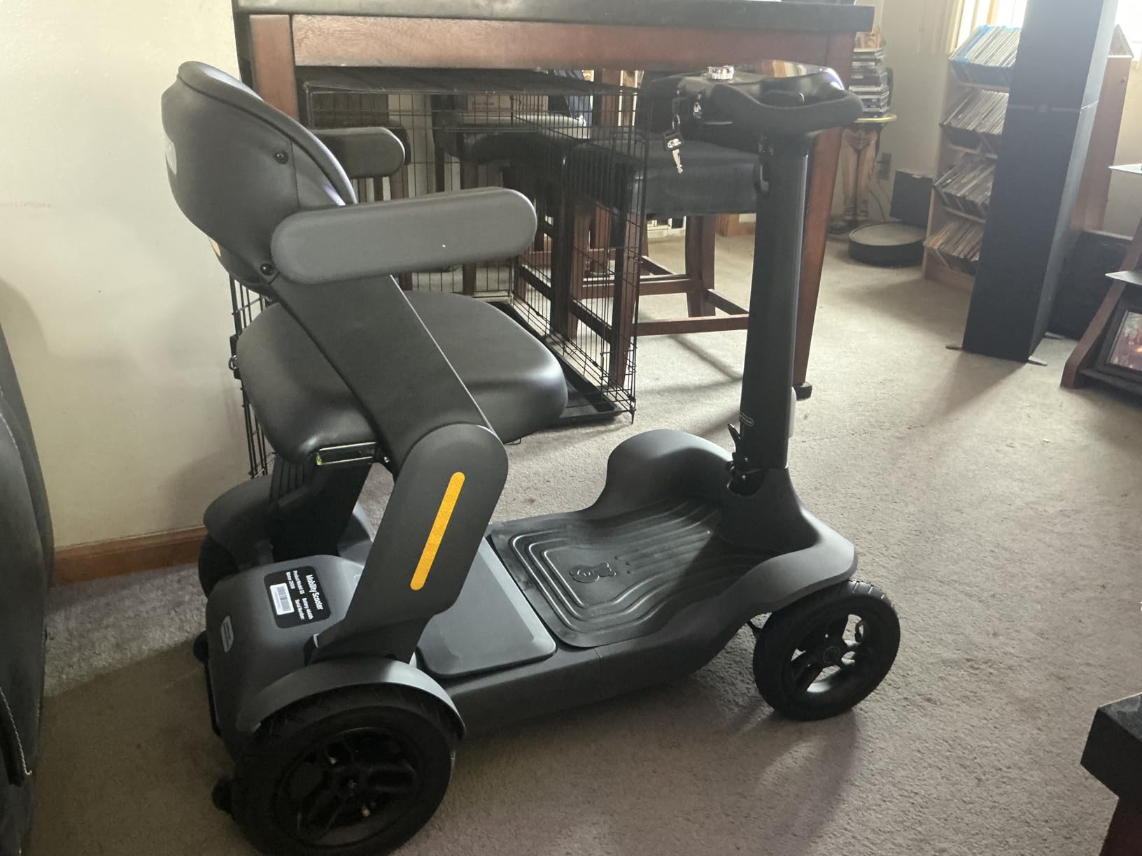 Paiseec S3 Pro Mobility Scooters for Seniors, 40 Miles Long Lasting Foldable Mobility Scooter, Lightweight Mobility Scooter for Senior, 300 lbs Capacity, AI Speed Control, 250W Motor (Grey-40miles) customer photo 2