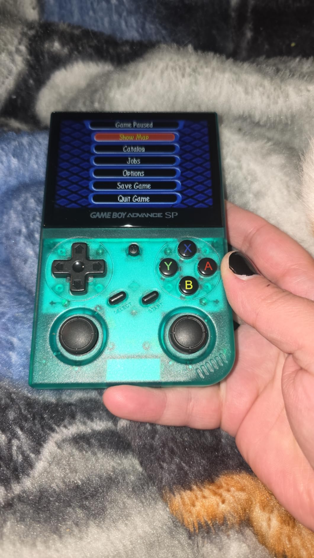 Anbernic RG35XX Pro Retro Handheld Game Console, 3.5 Inch IPS Screen Linux System Preloaded 4353 Games, HDMI TV Output, WiFi Bluetooth (Black-New) customer photo 2