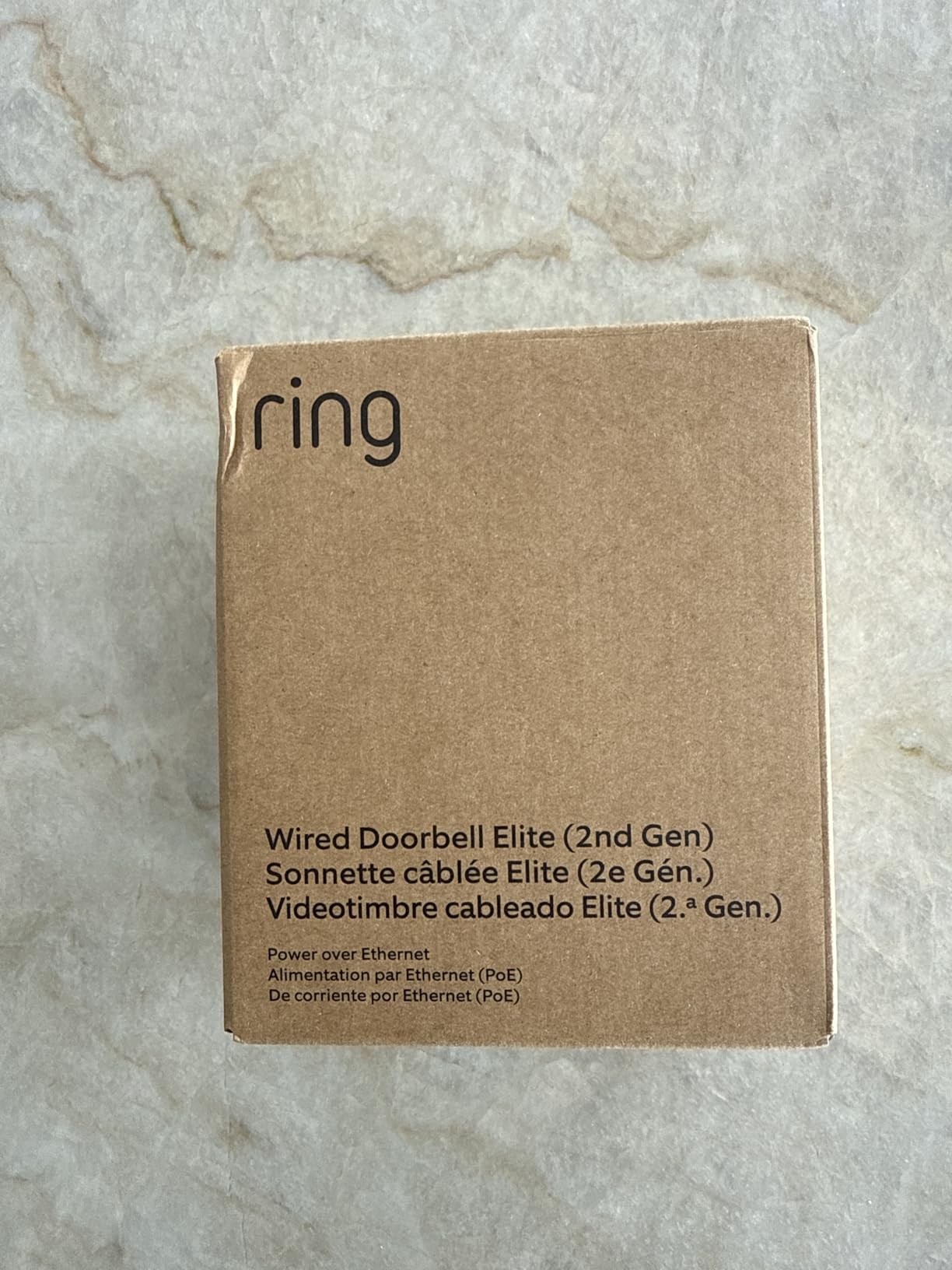 Ring Wired Doorbell Elite (newest model), Native Power over Ethernet, Retinal 4K video, Remote Gate Access, 10x Enhanced Zoom, and Low-Light Sight customer photo 2