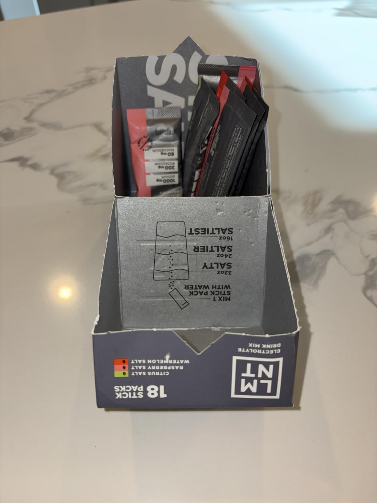 LMNT Zero Sugar Electrolytes - Variety Pack Bundle | Drink Mix | 18-Count customer photo 2